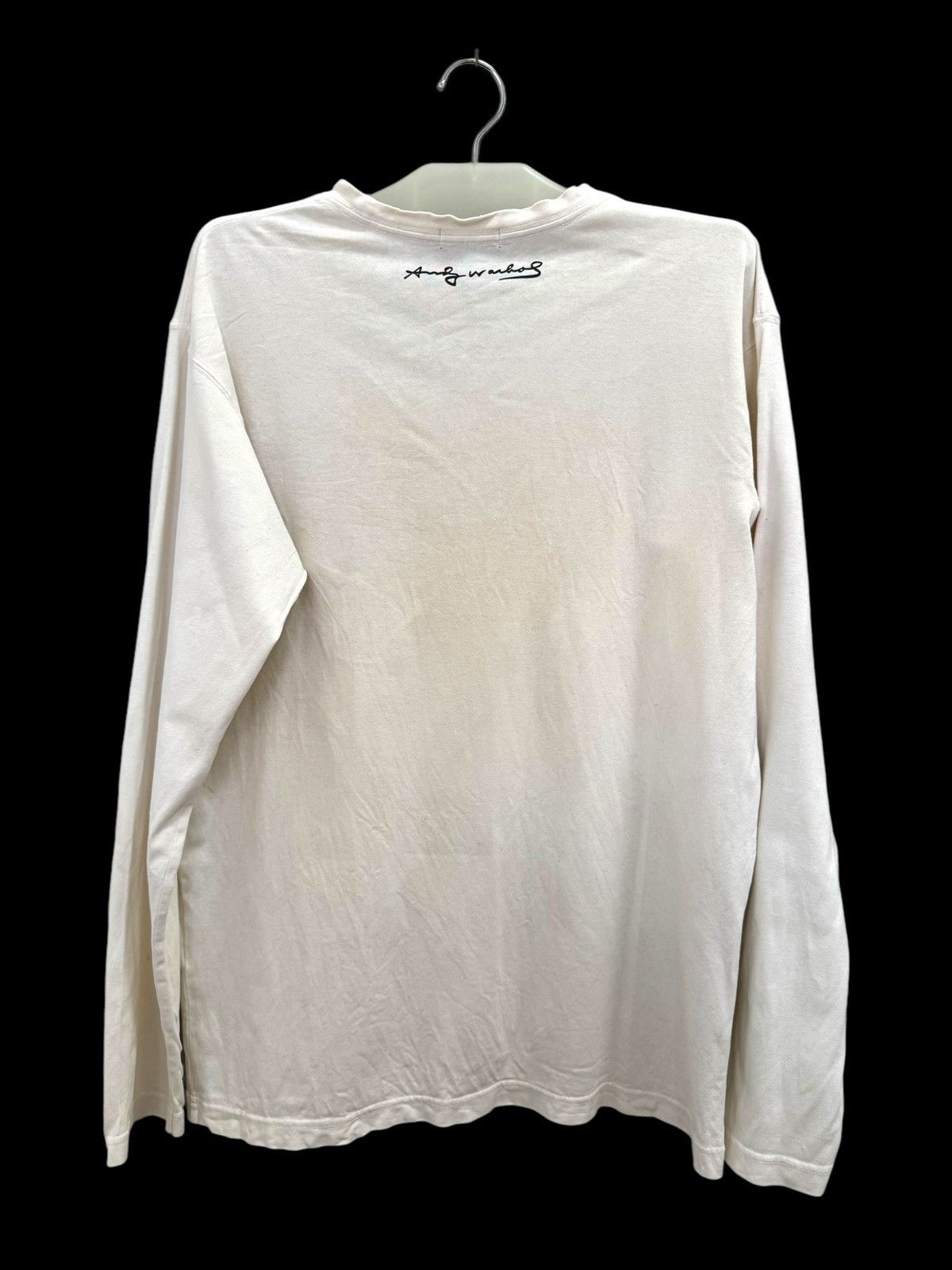 Andy Warhol × Designer × Uniqlo ANDY WARHOL UNIQLO SELF PORTRAIT PATCHES LONGSLEEVE TEE Size US L / EU 52-54 / 3 - 2 Thumbnail