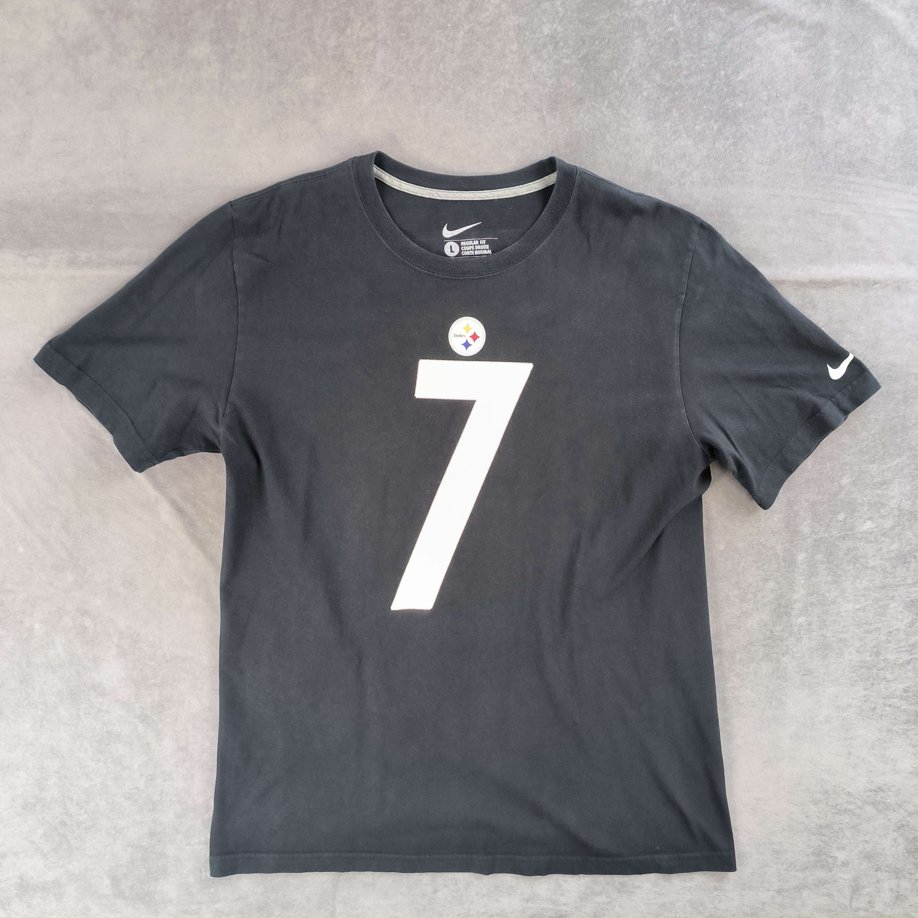 Nike Pittsburgh Steelers Ben Roethlisberger Nike NFL tee size L Size US L / EU 52-54 / 3 - 1 Thumbnail