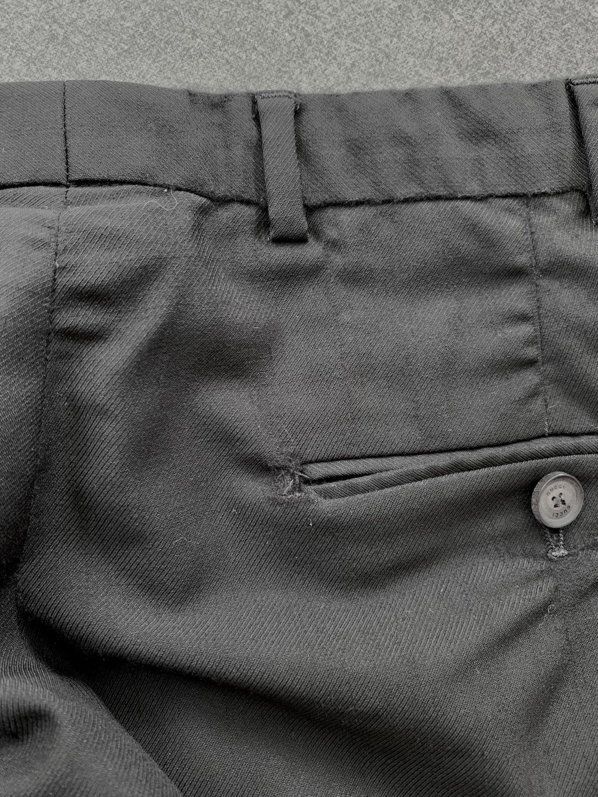 Gucci FREE TAX! Wool Formal Trousers Size US 31 - 7 Thumbnail