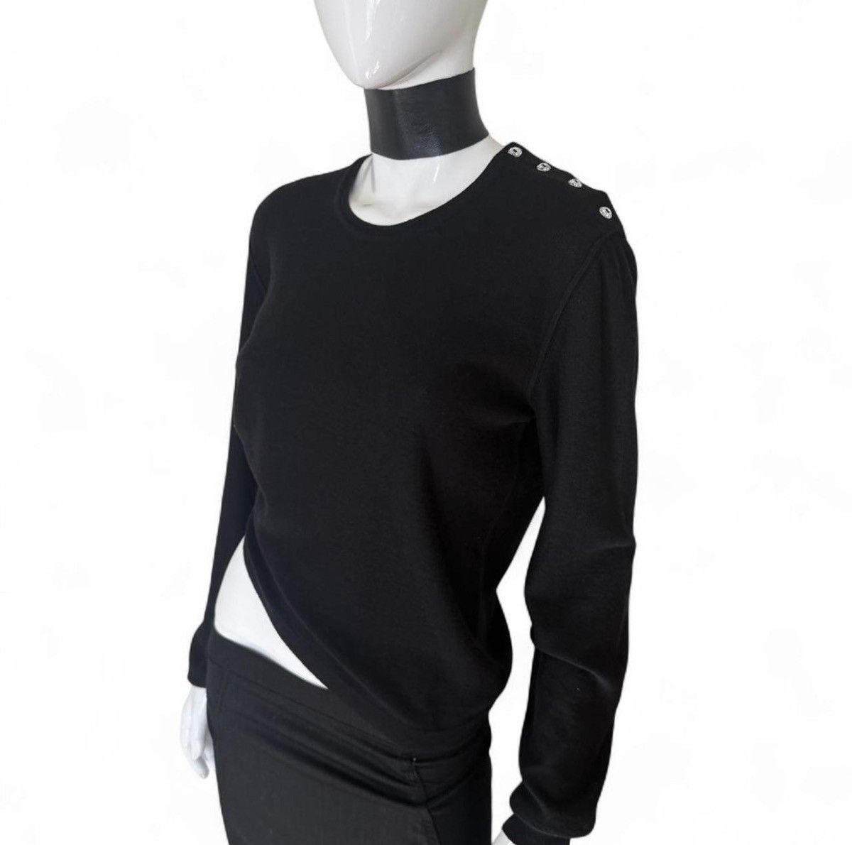 Sonia Rykiel Euro Vintage Sonia Rykiel Paris Black Sweater Size M / US 6-8 / IT 42-44 - 1 Thumbnail