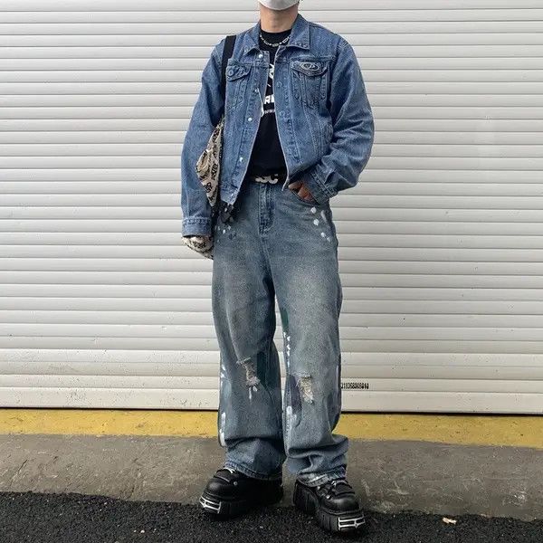 Japanese Brand Retro punk pants Size US 32 / EU 48 - 6 Thumbnail