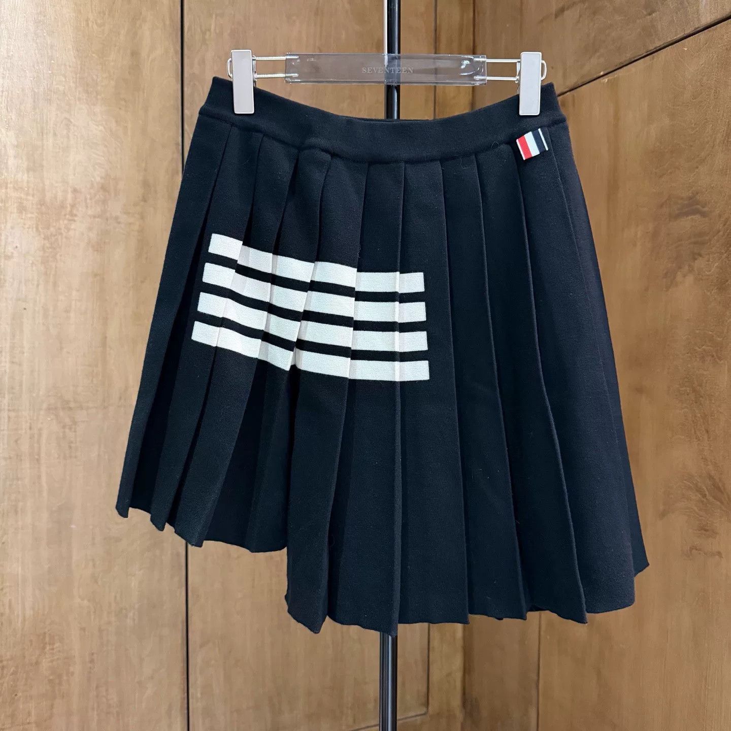 Thom Browne Thom Browne Wool Striped Brown Skirt 42 Women Size 42" / US 20 - 1 Thumbnail