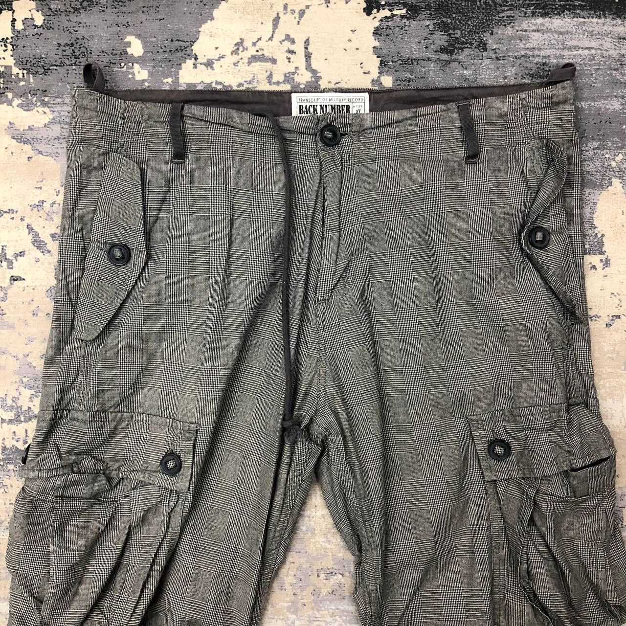 Japanese Brand P418 JAPAN BACK NUMBER CARGO PANTS Size US 37 - 3 Thumbnail