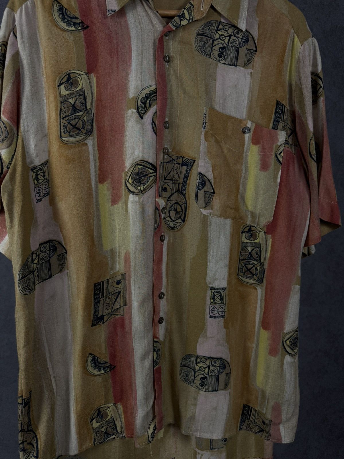 Vintage Crazy Hawaiian vintage art shirt Size US L / EU 52-54 / 3 - 3 Thumbnail