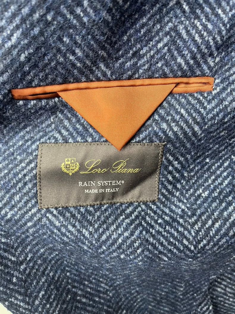 Loro Piana LORO PIANA Blue knitted coat Size US M / EU 48-50 / 2 - 2 Thumbnail