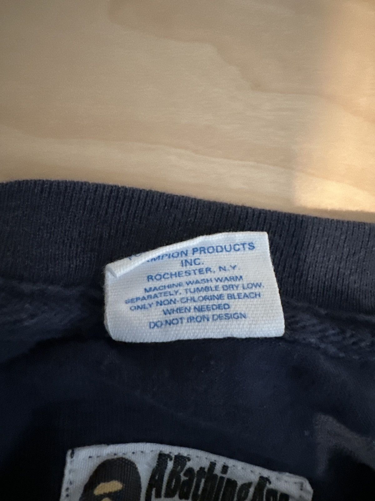 Bape × Champion Bape x Champion Tee Size US L / EU 52-54 / 3 - 5 Thumbnail