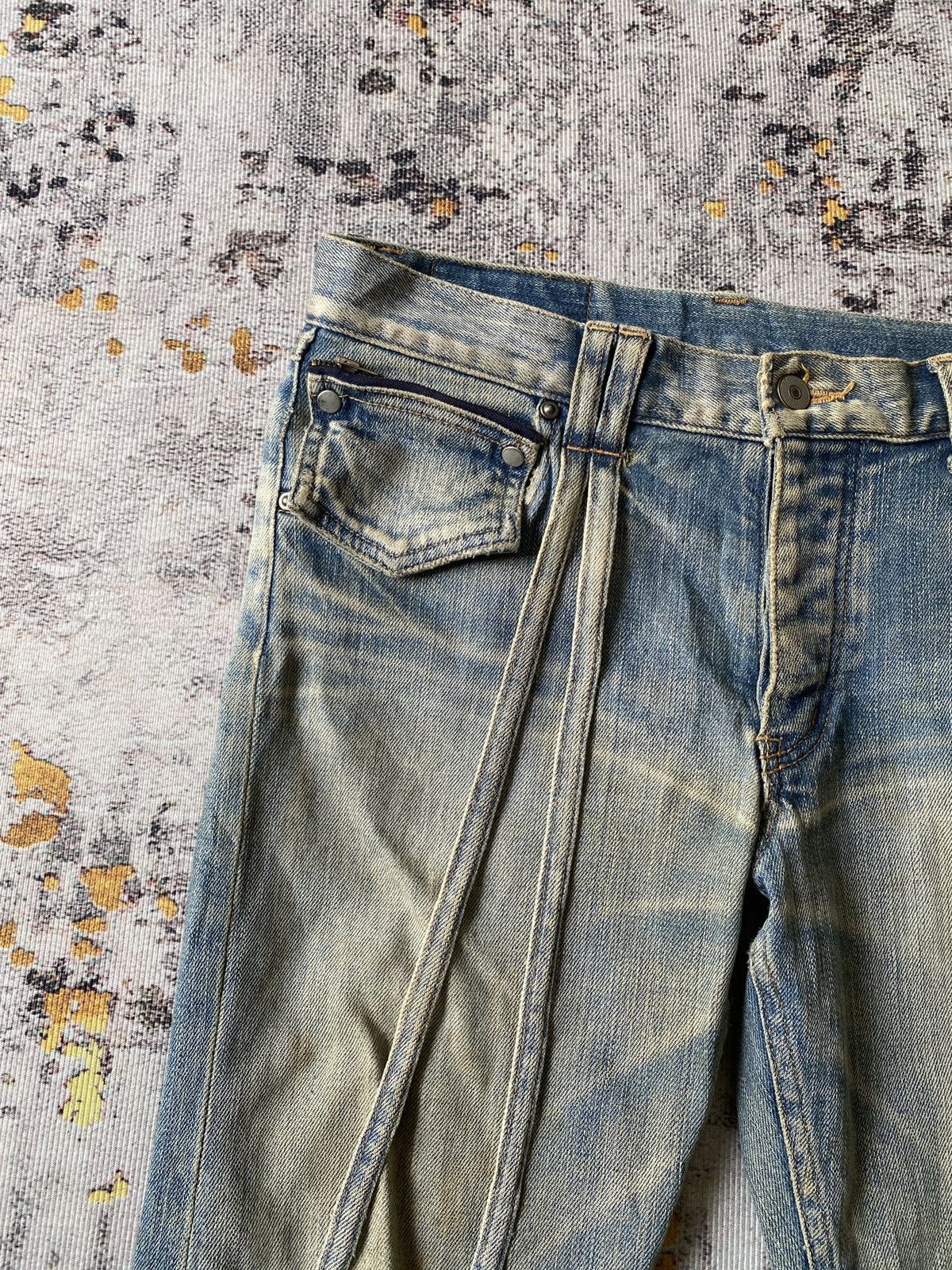 Japanese Brand Tokyo Ripper Rusty Distressed Denim Size US 30 / EU 46 - 8 Thumbnail
