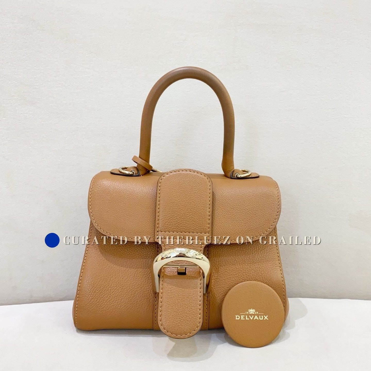 Delvaux Delvaux Brillant Caramel Leather Handbag Size ONE SIZE - 2 Thumbnail