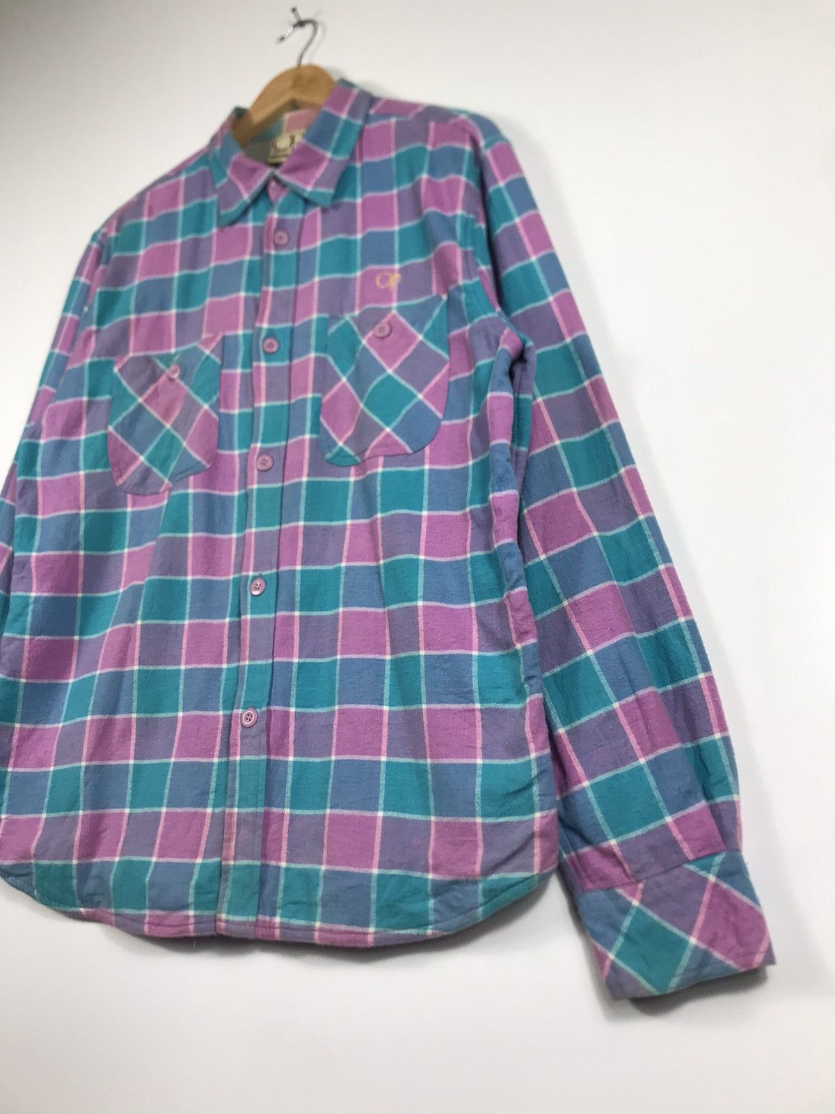 Ocean Pacific ⚡️Vintage Ocean Pacific SunWear Button Up Long Sleeve Size US L / EU 52-54 / 3 - 3 Thumbnail
