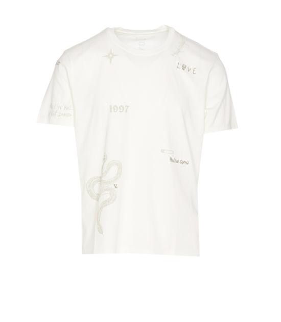 Tシャツ・カットソー ZADIG  VOLTAIRE Men T Shirts JMTS01659 103 White Zadig & Voltaire ZADIG & VOLTAIRE Men T-Shirts JMTS01659 103