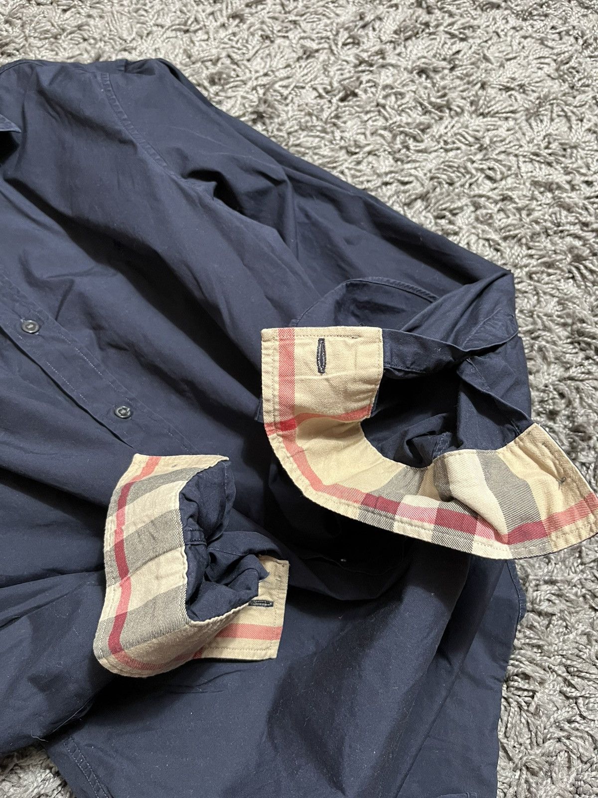 Burberry BURBERRY BRIT NOVA CHECK BUTTON UP SHIRT LONGSLEEVE Size US L / EU 52-54 / 3 - 6 Thumbnail