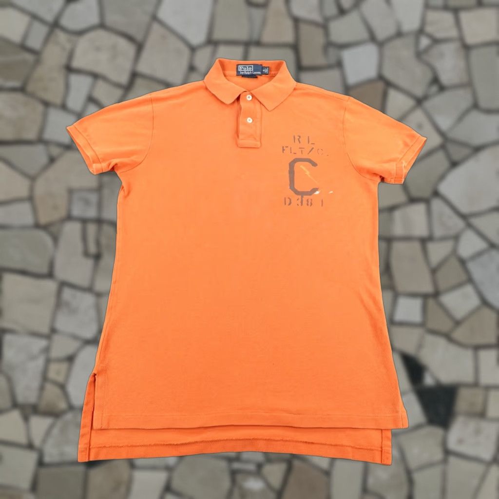 Polo Ralph Lauren VINTAGE Polo Ralph Lauren Shirt Men S Orange Polo Ralph Lauren Shirt Orange Small Vintage Polo Shirt Mens Size US S / EU 44-46 / 1 - 1 Thumbnail