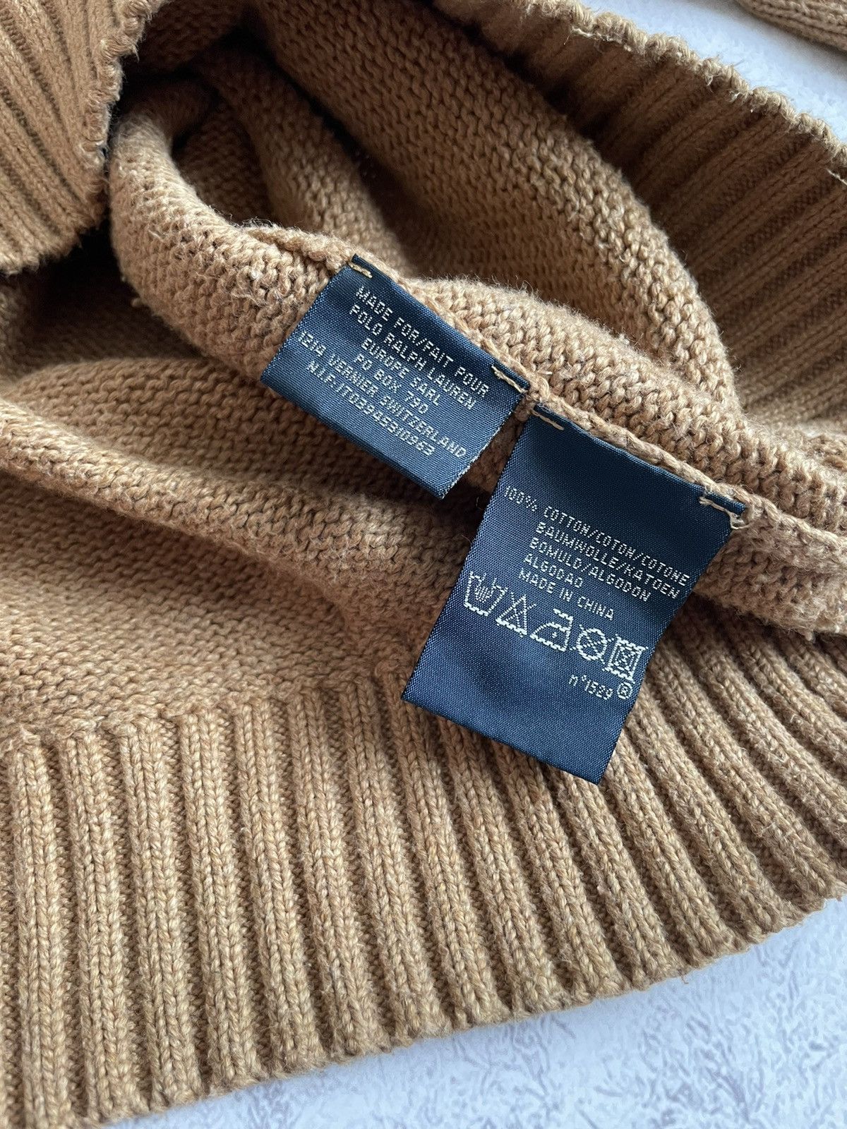 Vintage Vintage Polo Ralph Lauren Knit Sweater Size US L / EU 52-54 / 3 - 7 Thumbnail