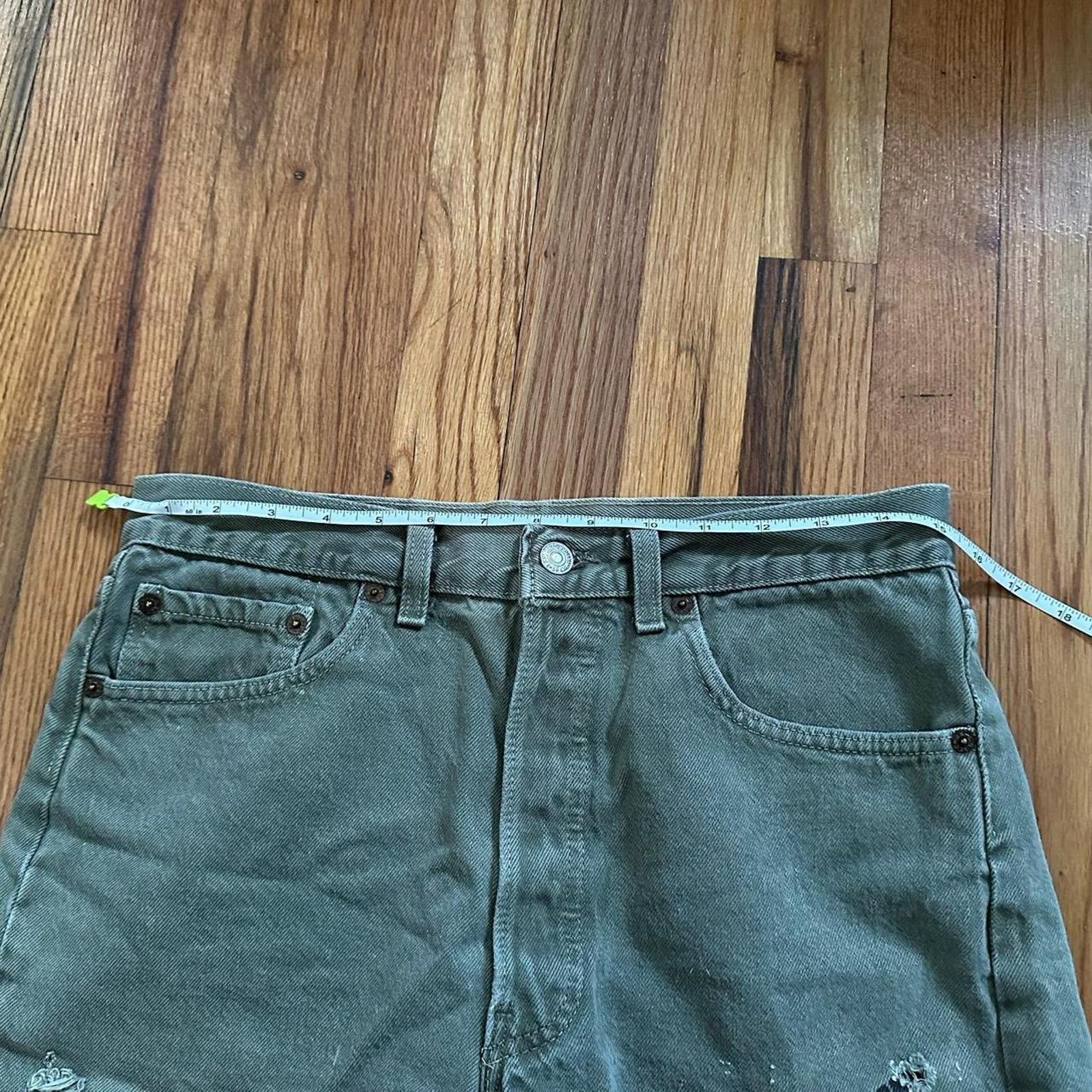 Levi's × Vintage Vintage 90s Levis 501 XX Cut Off Shorts Distressed Grunge 30 Size 30" / US 8 / IT 44 - 6 Thumbnail