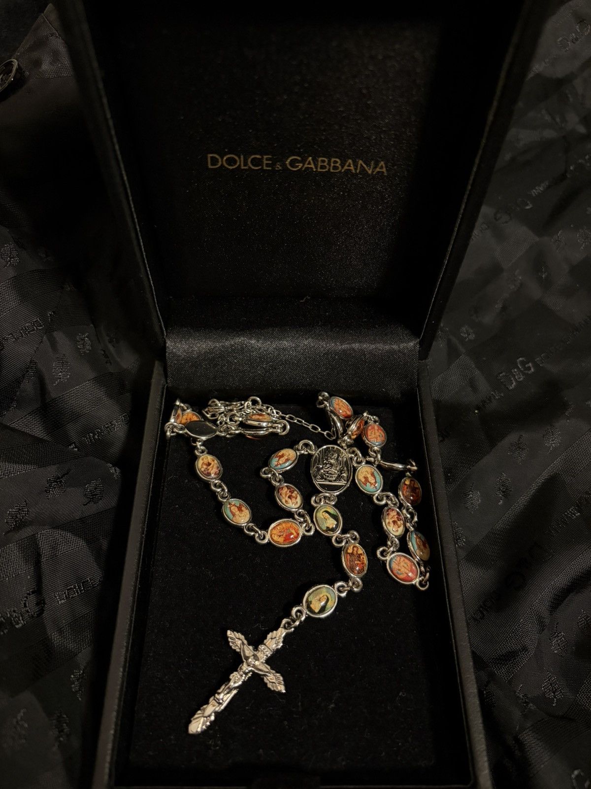 Dolce & Gabbana Sterling Silver Dolce & Gabbana rosary Size ONE SIZE - 10 Thumbnail