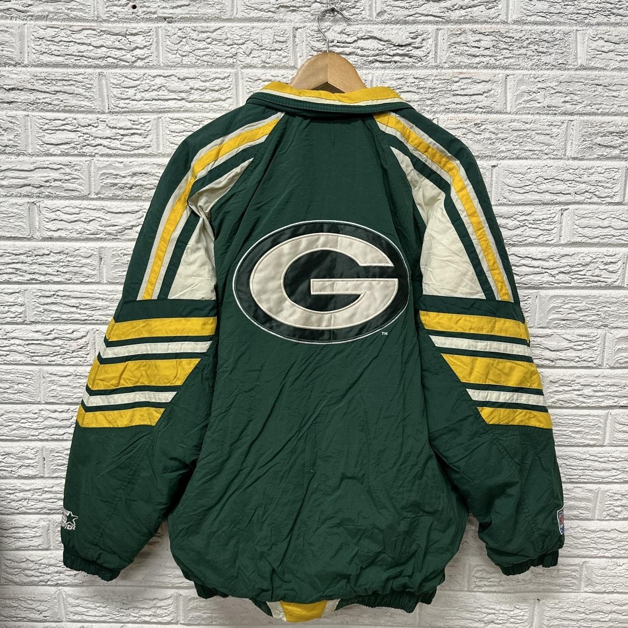 Starter × Vintage Vintage 90’s Green Bay Packers Starter Jacket Large Size US L / EU 52-54 / 3 - 3 Thumbnail