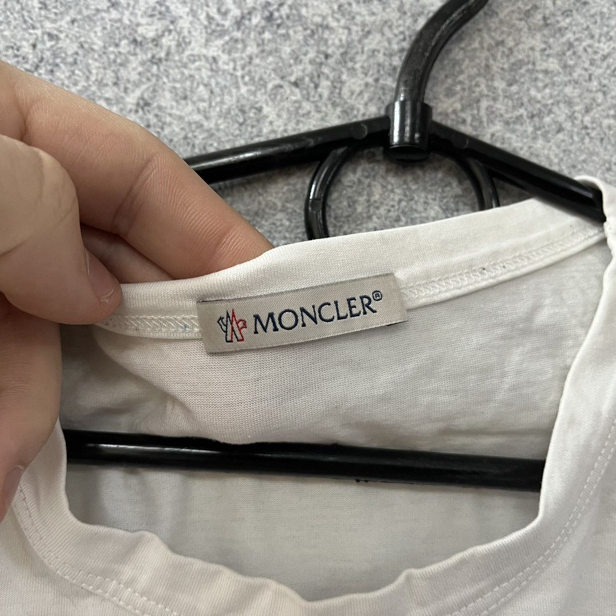 Moncler Moncler | Logo Printed T-Shirt White M Size US M / EU 48-50 / 2 - 11 Thumbnail