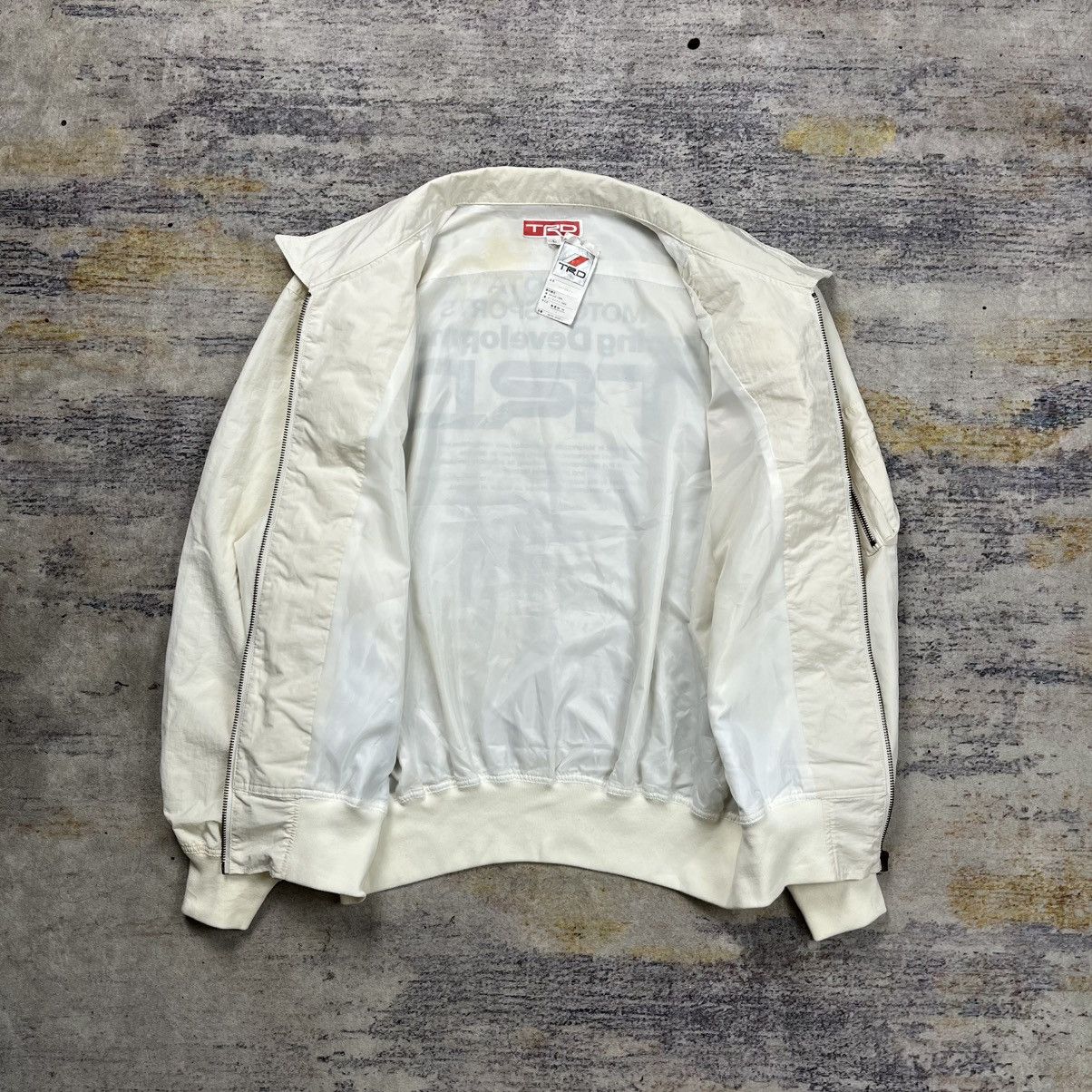 Japanese Brand × Sports Specialties Vintage 90s Trd Toyota racing development bomber jacket Size US L / EU 52-54 / 3 - 9 Thumbnail