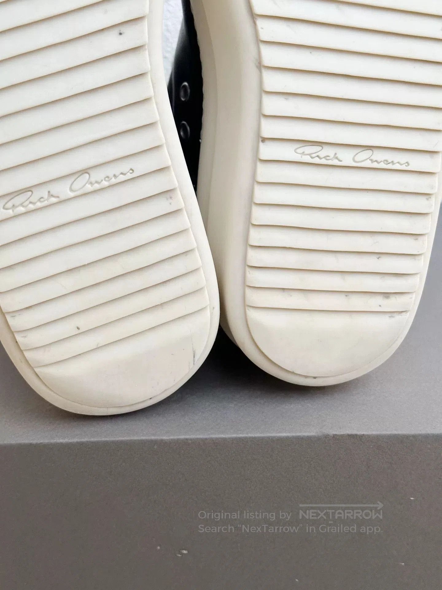 Rick Owens Rick Owens Platform Leather Black White. Size US 11 / EU 44 - 7 Thumbnail