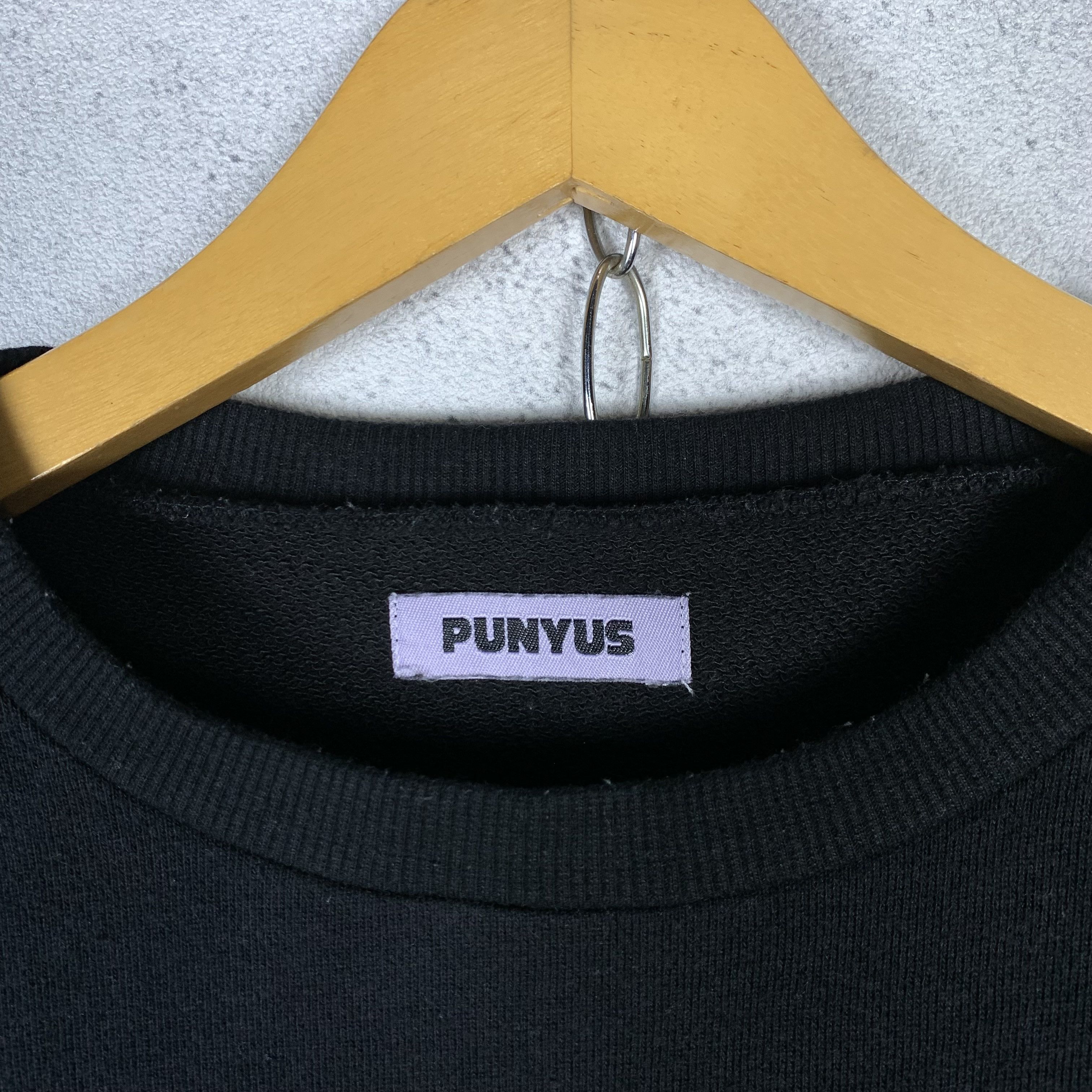 Japanese Brand Punyus Japanese Brand Oversized Sweatshirt Crewneck Size US XL / EU 56 / 4 - 4 Thumbnail