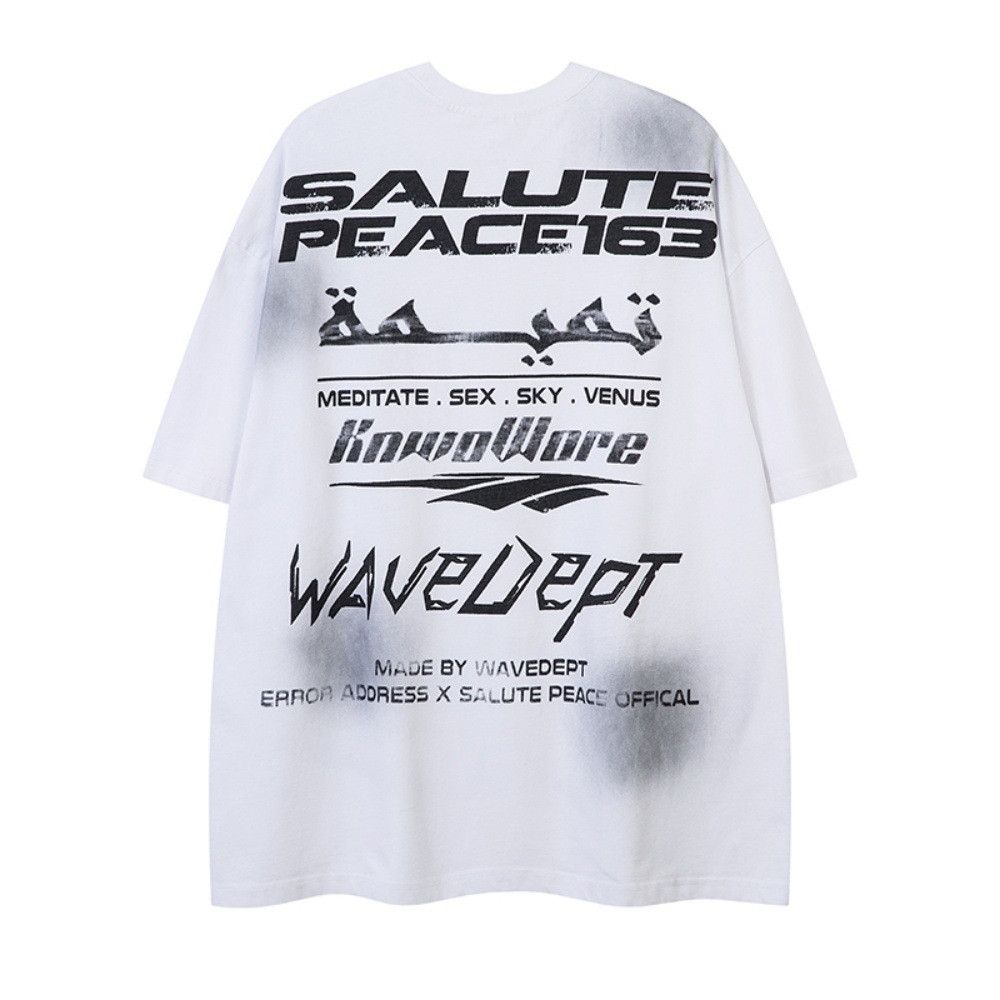 Japanese Brand × Vintage Funny cartoon print hip-hop distressed T-shirt Size US M / EU 48-50 / 2 - 2 Thumbnail
