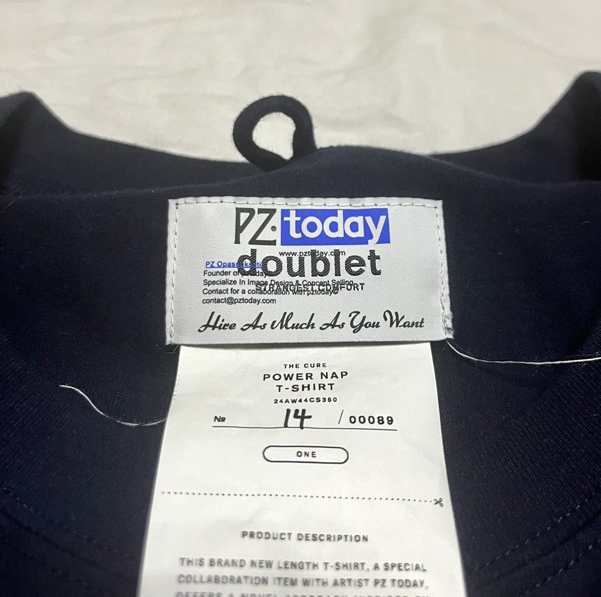 Doublet doublet NAP shirt Size US M / EU 48-50 / 2 - 4 Thumbnail