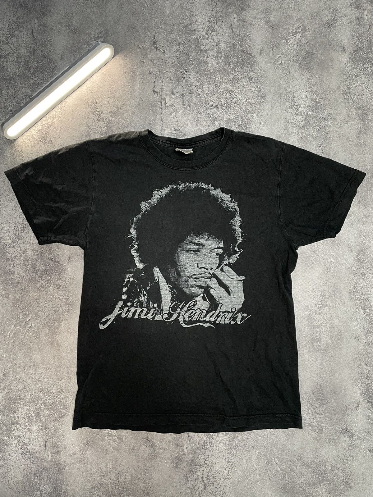 Jimi Hendrix Vintage JIMI HENDRIX 90s American Lagend Guitarist PROMO Size US M / EU 48-50 / 2 - 1 Thumbnail