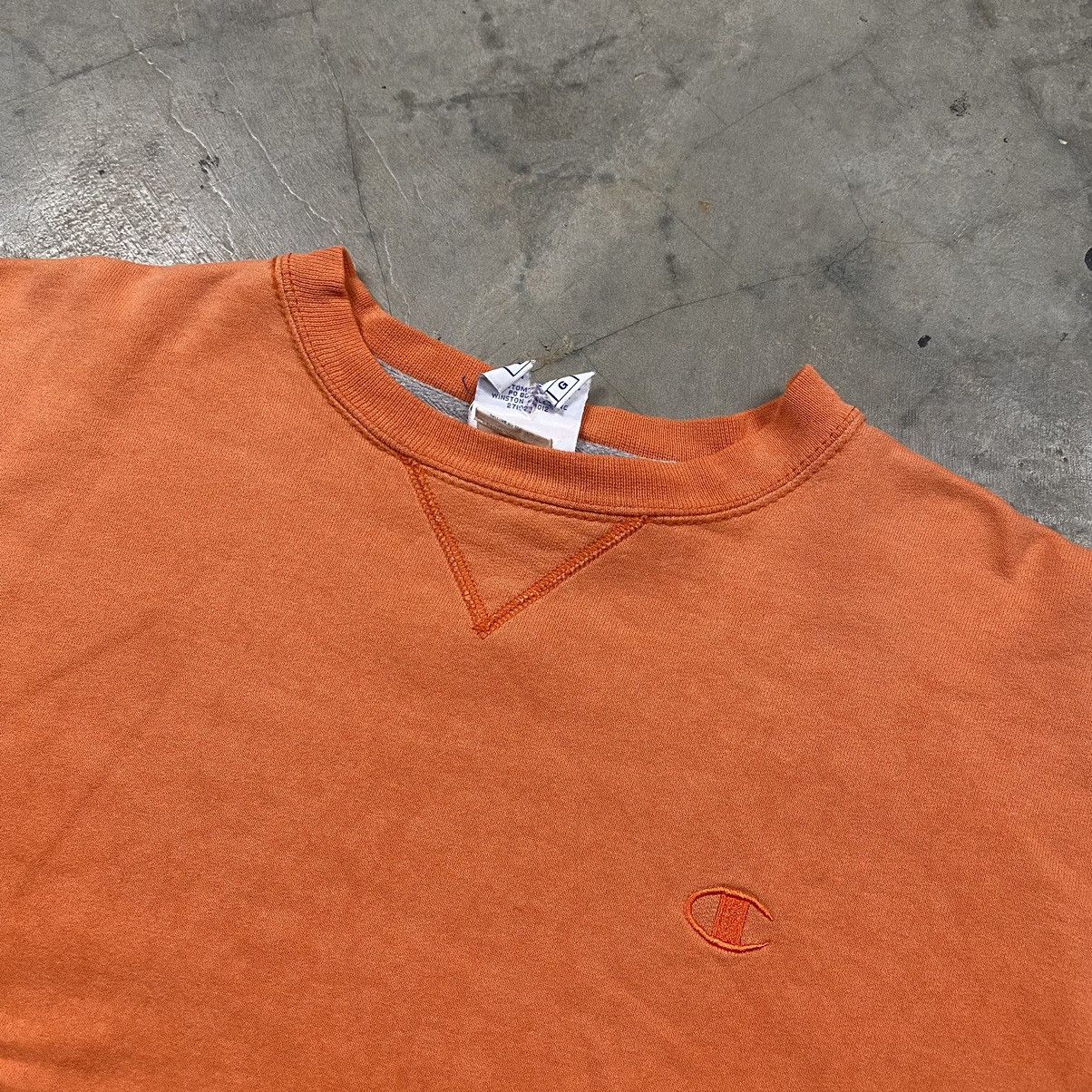 Champion × Vintage y2k Champion Essential Wide Boxy Crewneck Size US M / EU 48-50 / 2 - 4 Thumbnail