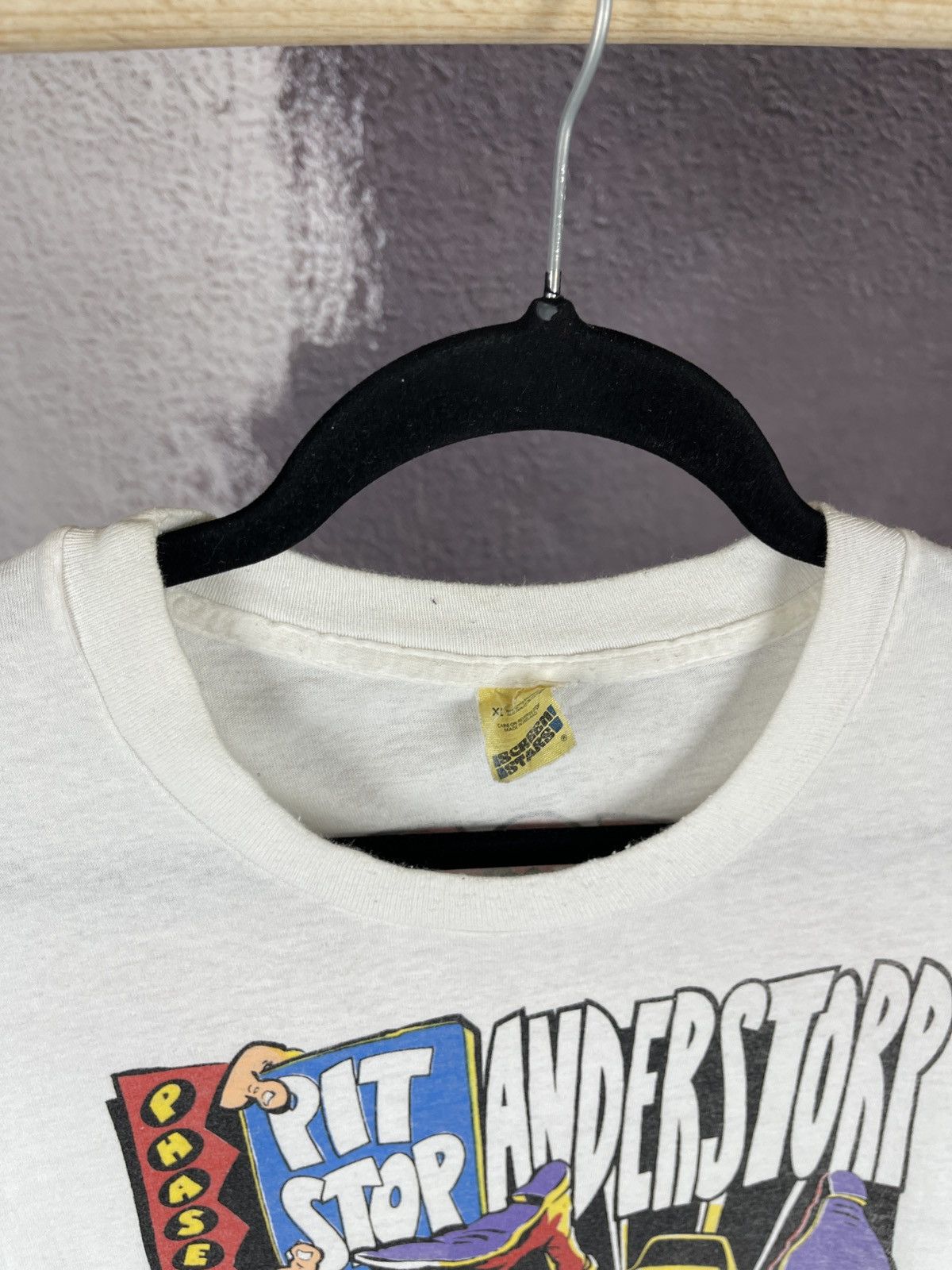 Vintage Super Bike vintage 90s Phase one endurance pit stop tee Size US XL / EU 56 / 4 - 7 Thumbnail