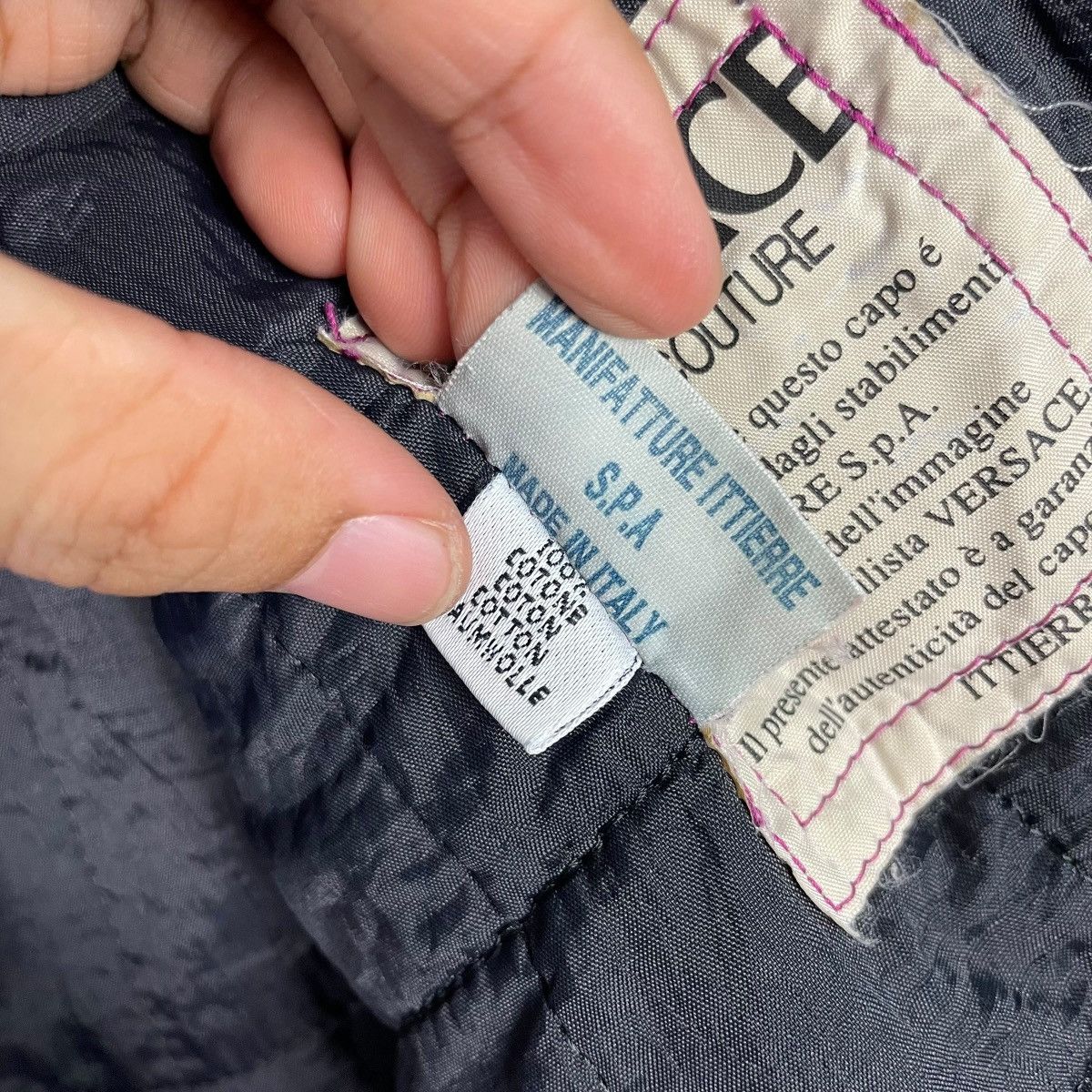 Versace Versace Jeans Couture Denim Jacket Size M / US 6-8 / IT 42-44 - 17 Thumbnail
