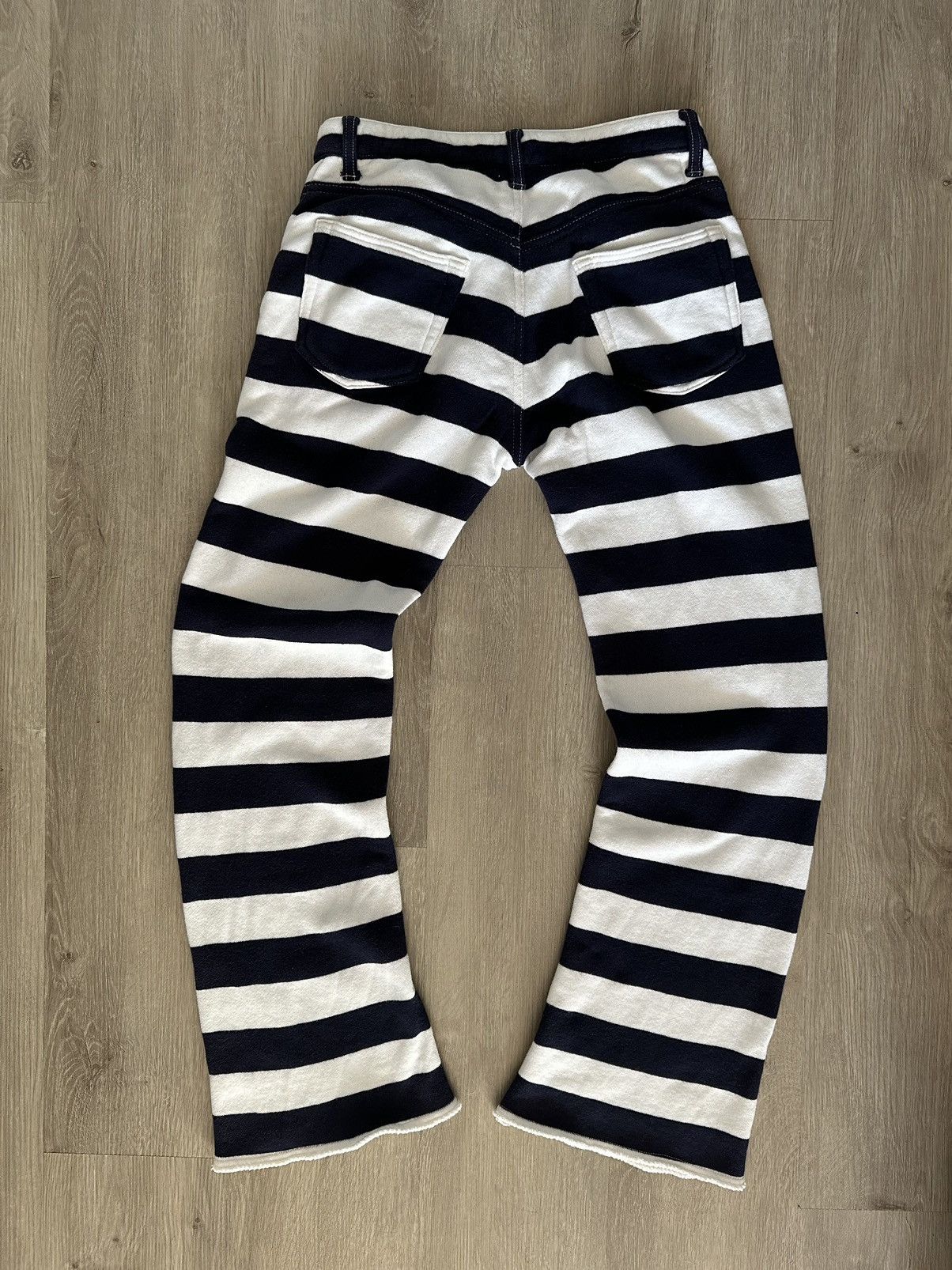 Junya Watanabe Junya Watanabe 03 Striped Flare Pant Size US 28 / EU 44 - 3 Thumbnail