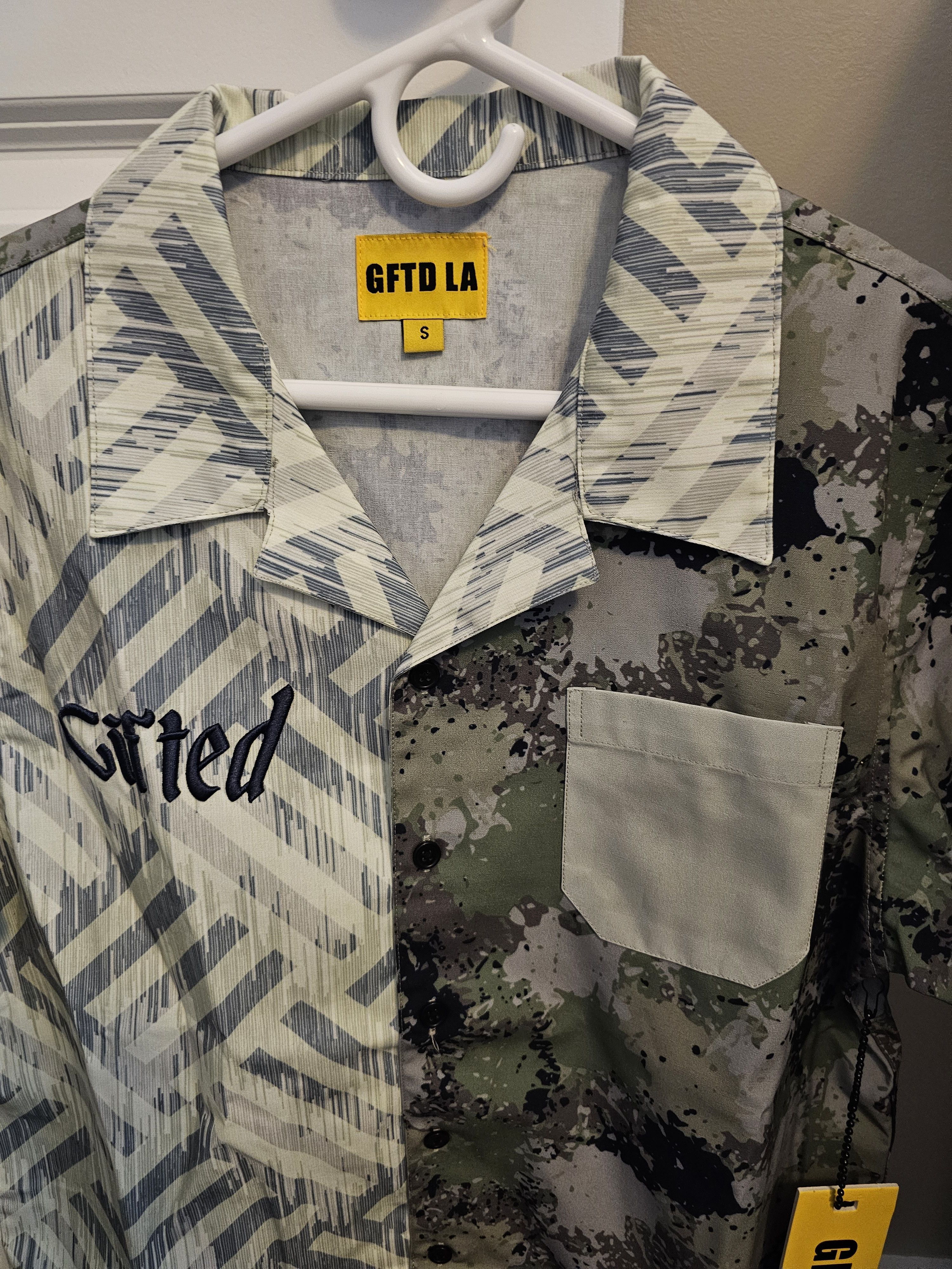 Other Gifted LA Button Down Short Sleeve Shirt Size US S / EU 44-46 / 1 - 4 Thumbnail