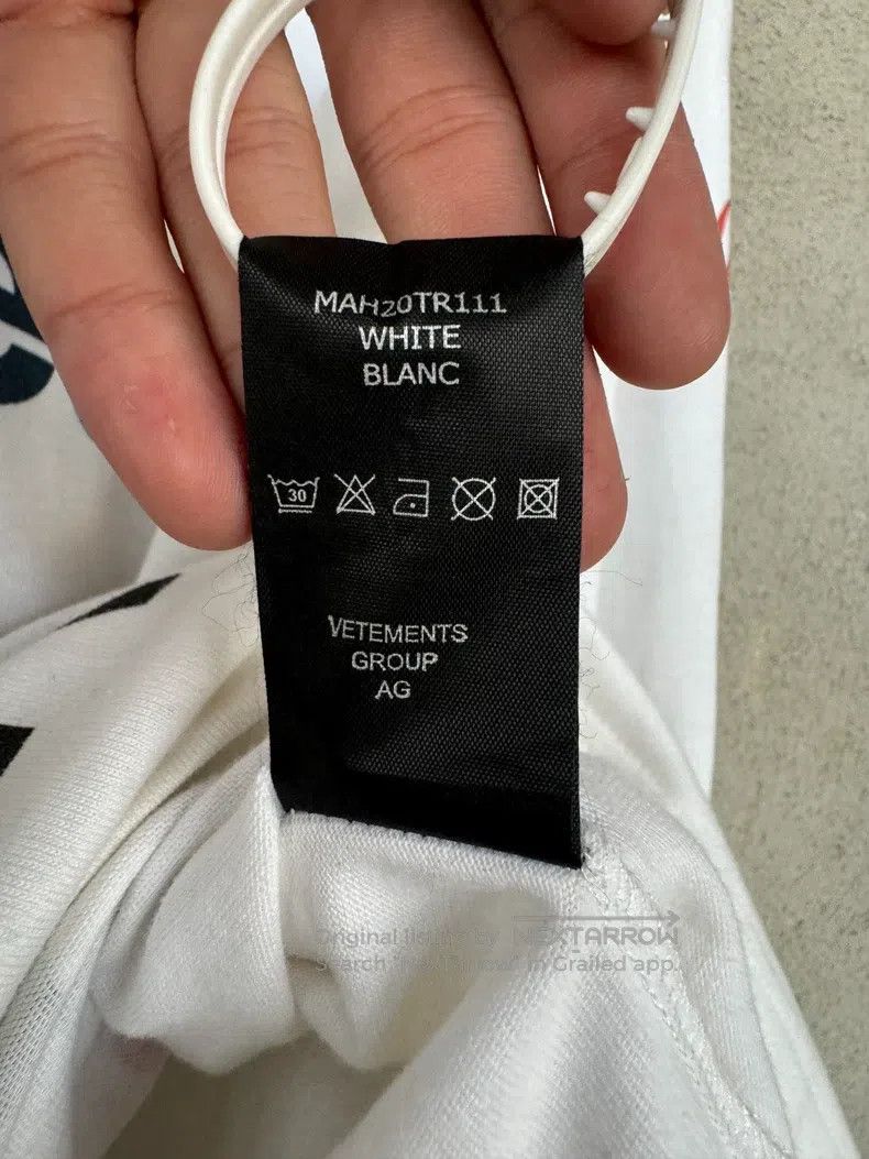 Vetements Vetements Web Bullet Screen Shirt Size US S / EU 44-46 / 1 - 8 Thumbnail