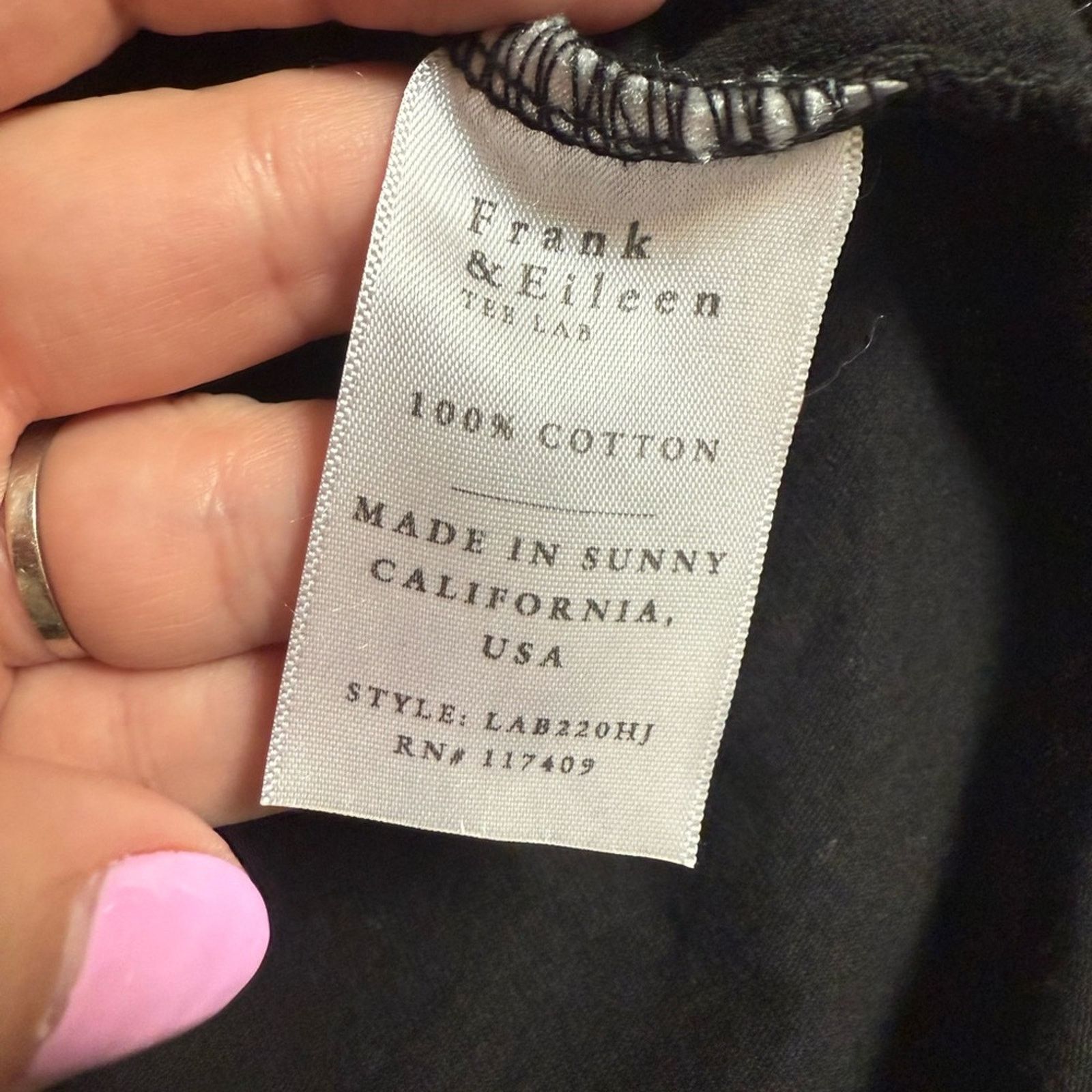 Frank & Eileen FRANK & EILEEN CHARLOTTE PERFECT POLO Black S Size S / US 4 / IT 40 - 7 Thumbnail