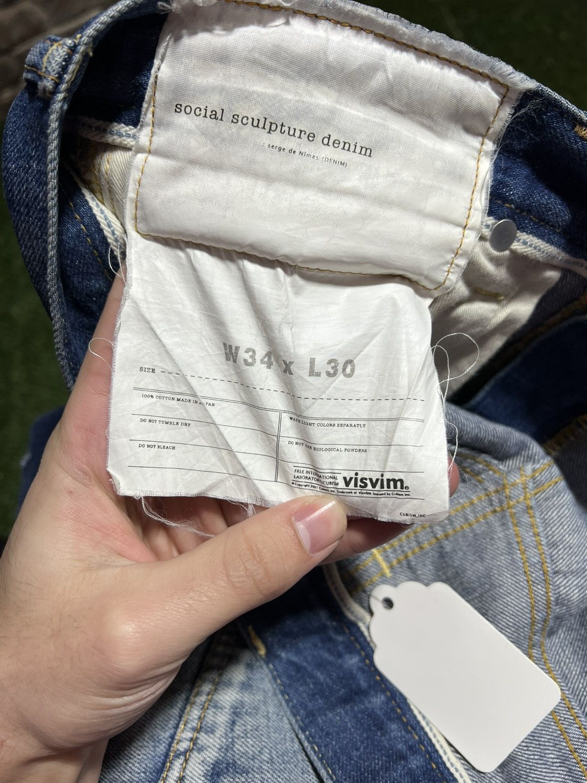 Visvim Visvim Light Distressed Jeans Sz. 34 Size US 34 / EU 50 - 3 Thumbnail