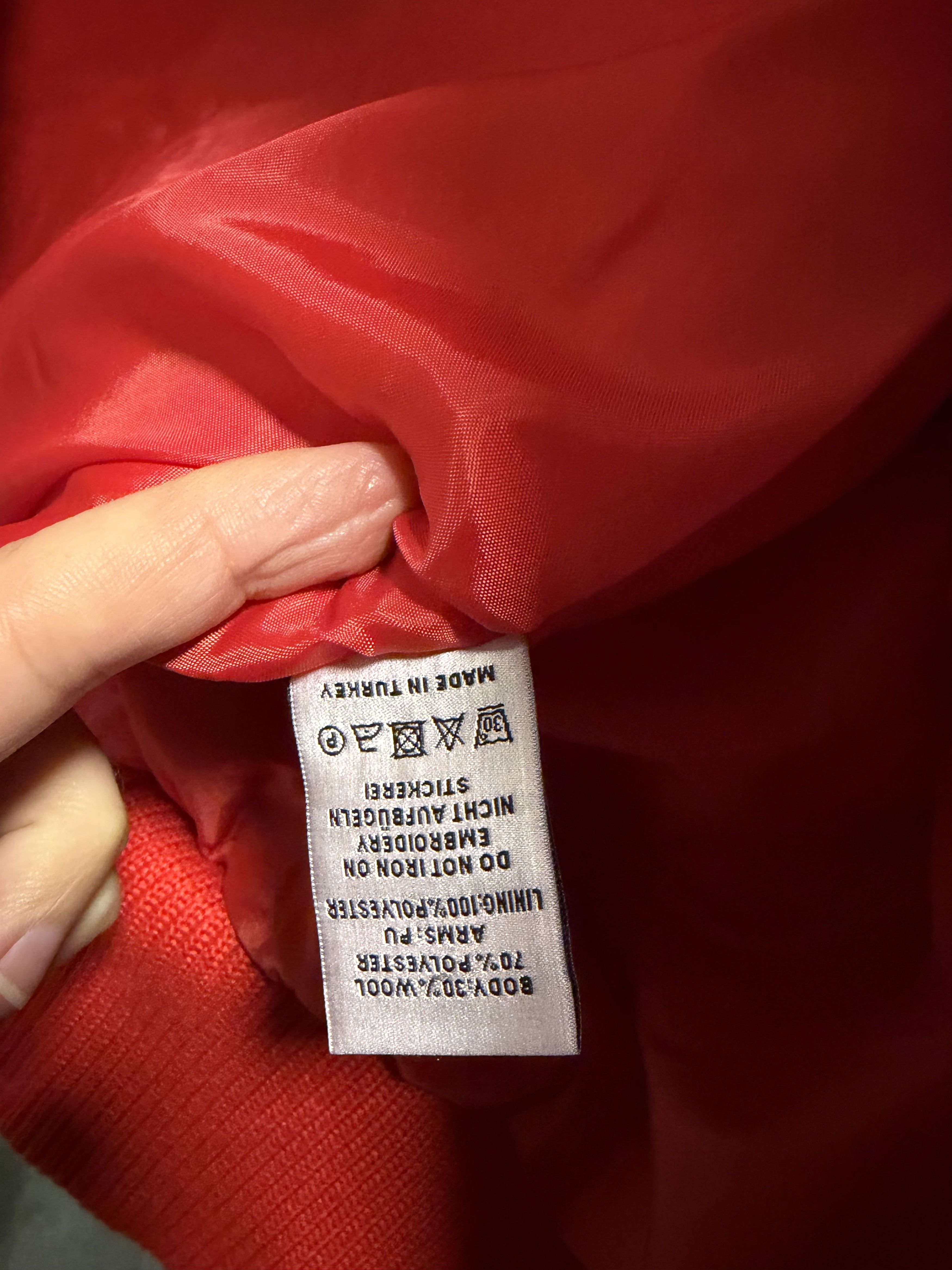Other 6PM Season Sad Boys Red College Jacket Size US M / EU 48-50 / 2 - 3 Thumbnail