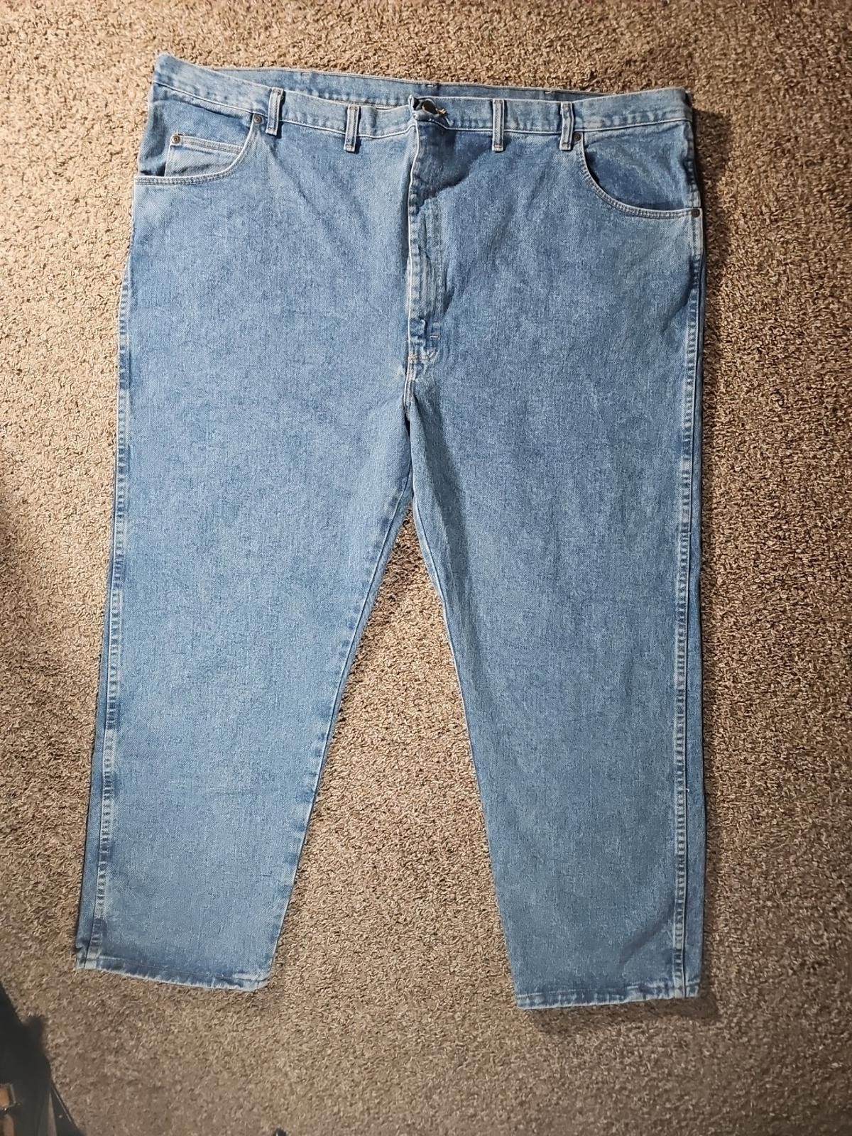 Wrangler Wrangler Rugged Wear 52x30 Blue Jeans Size US 44 / EU 60 - 1 Thumbnail