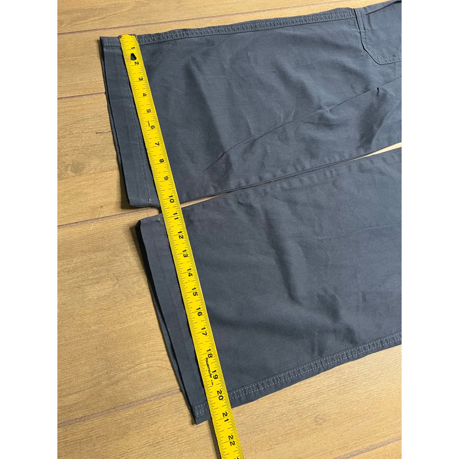 Vintage Indigo Rising Cargo Pants Wide Leg Gray Size 7/28 NWT Y2K Size 27" / US 4 / IT 40 - 10 Thumbnail