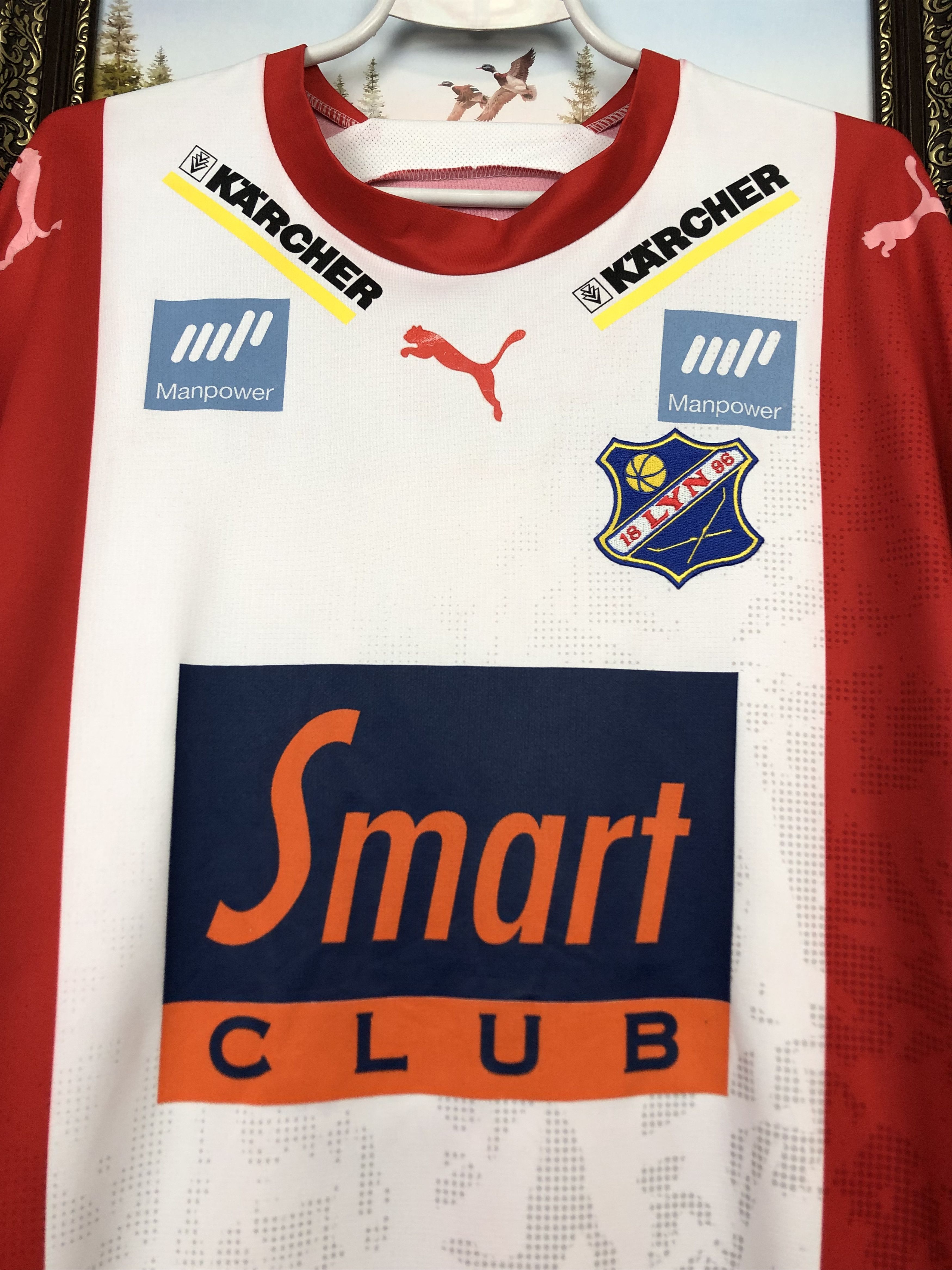 Vintage Lyn Home football shirt 2006 Soccer Puma Long Sleeve Jersey Size US XXL / EU 58 / 5 - 3 Thumbnail