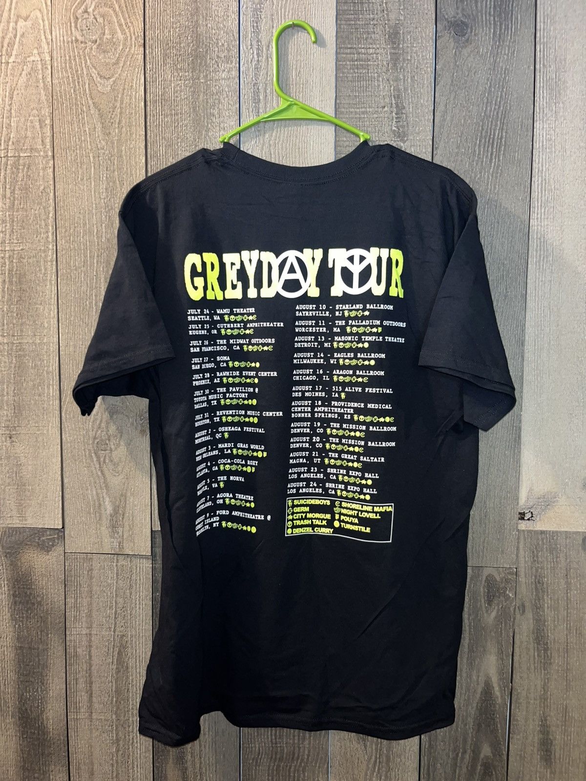 G59 Records $uicideboy$ GREYDAY Tour Tee | RARE LARGE Size US L / EU 52-54 / 3 - 3 Thumbnail