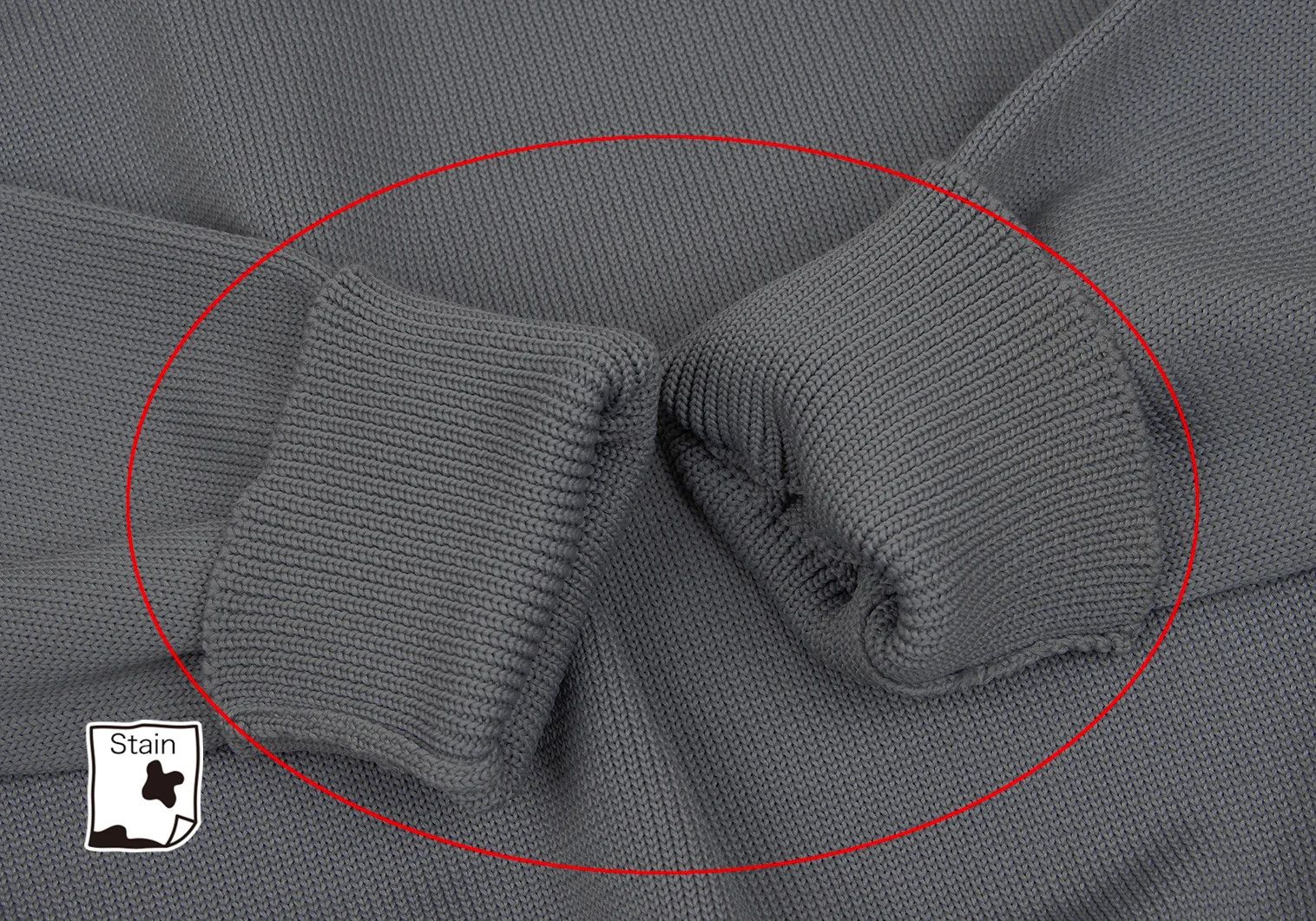 Comme des Garcons Homme Plus Embossed Design V-Neck Knit in Gray, Size M Size US M / EU 48-50 / 2 - 6 Thumbnail