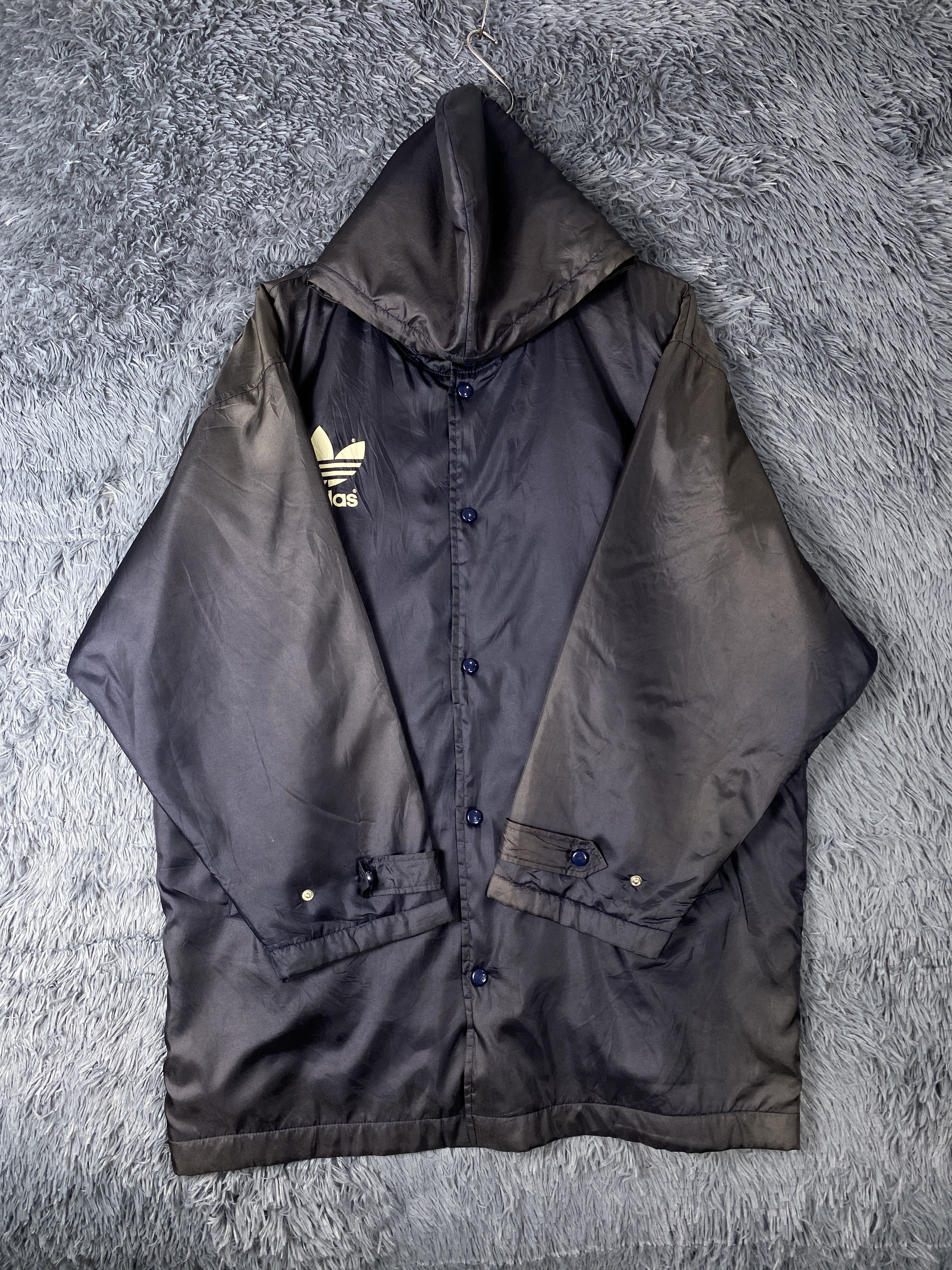 Adidas Vintage Adidas 90s Hoodie Big Logo Jacket Size US L / EU 52-54 / 3 - 11 Thumbnail
