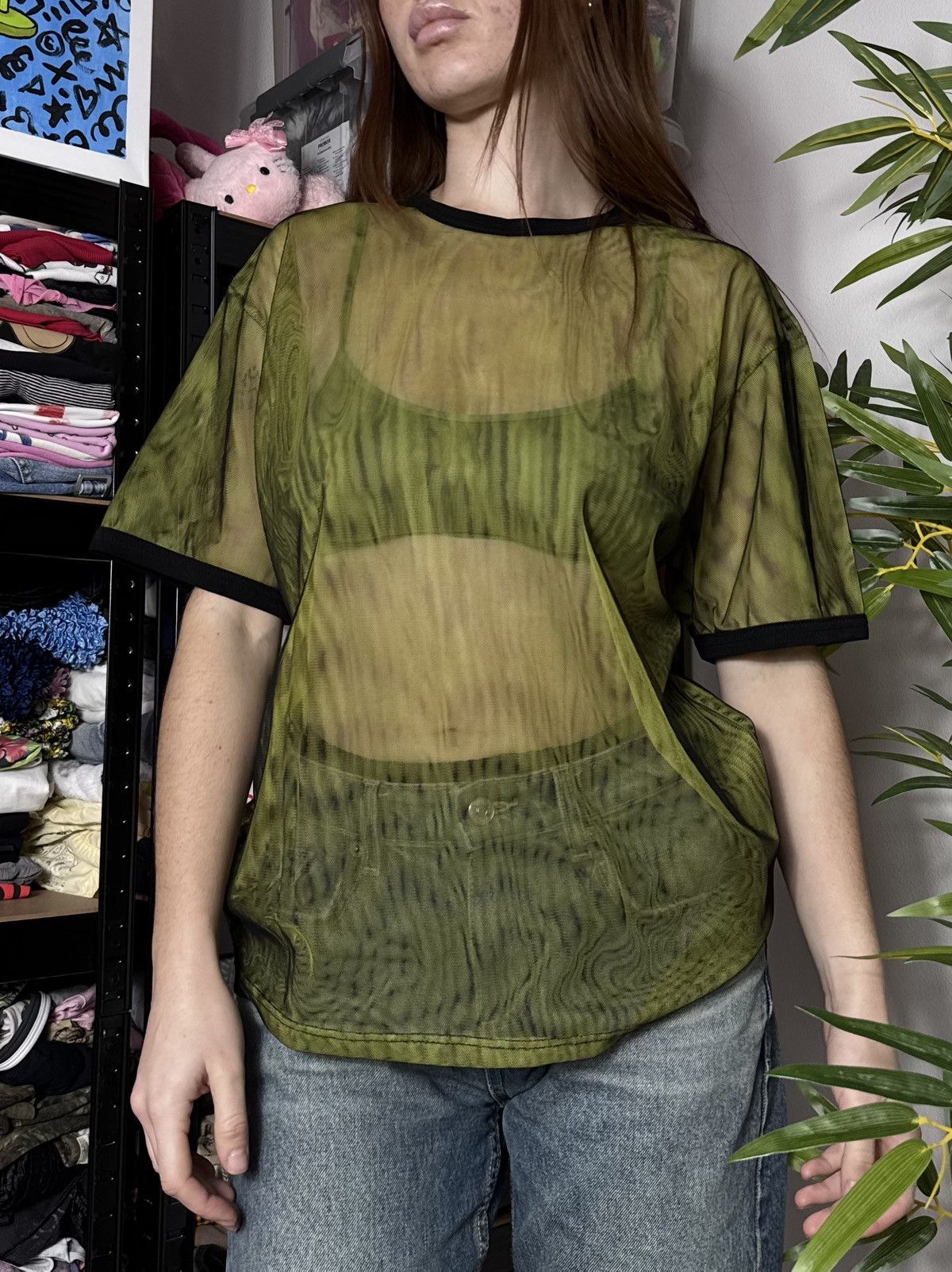 Vintage VINTAGE 2000s STYLE IRIDESCENT TANK TOP Size M / US 6-8 / IT 42-44 - 2 Thumbnail
