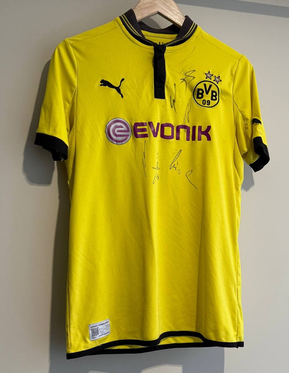 Puma PUMA BVB Shirt 2012/13 Home football shirt Soccer Jersey Size US S / EU 44-46 / 1 - 1 Thumbnail