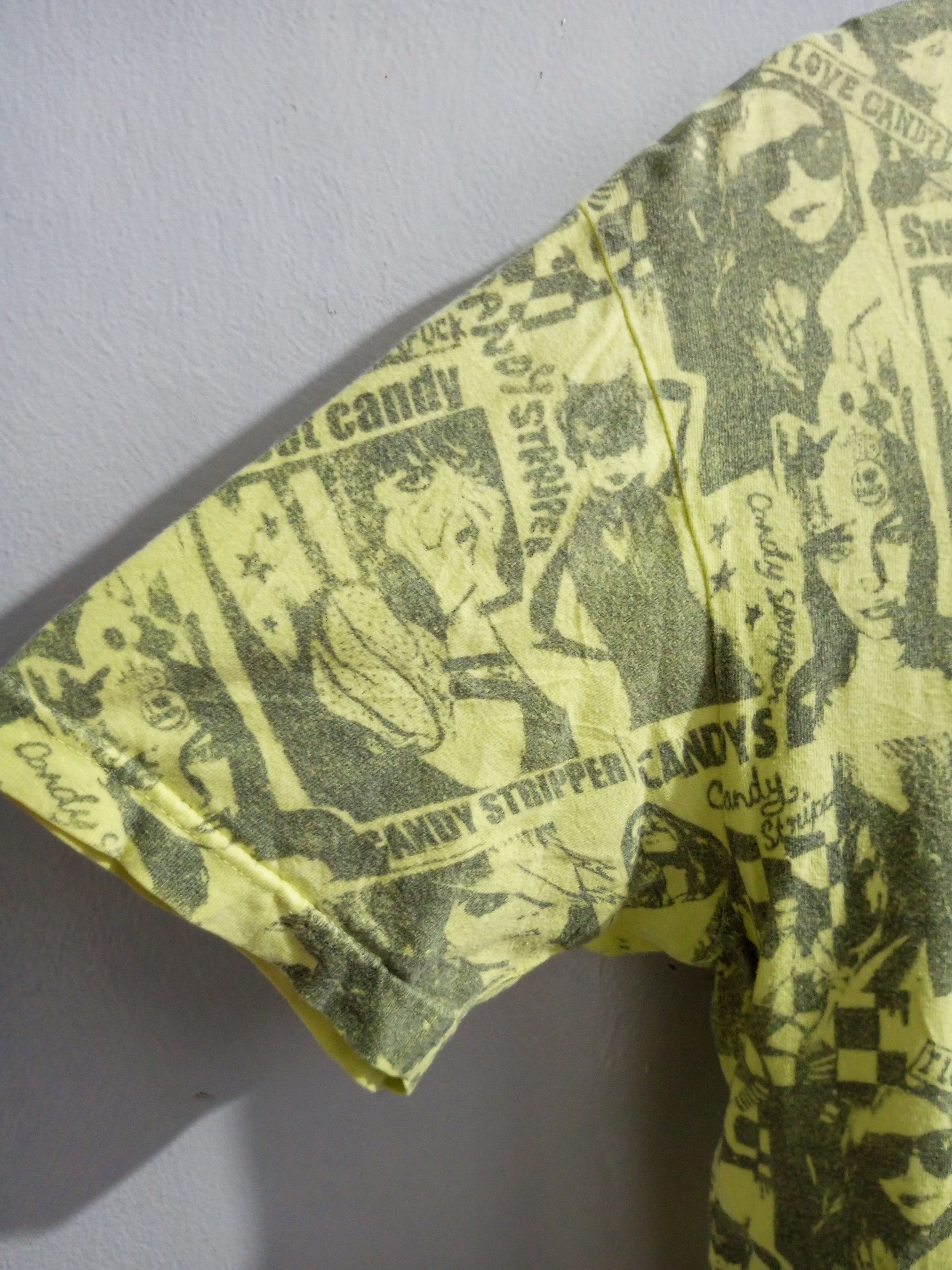 Hysteric Glamour Vintage Candy stripper full print tee Size US M / EU 48-50 / 2 - 4 Thumbnail