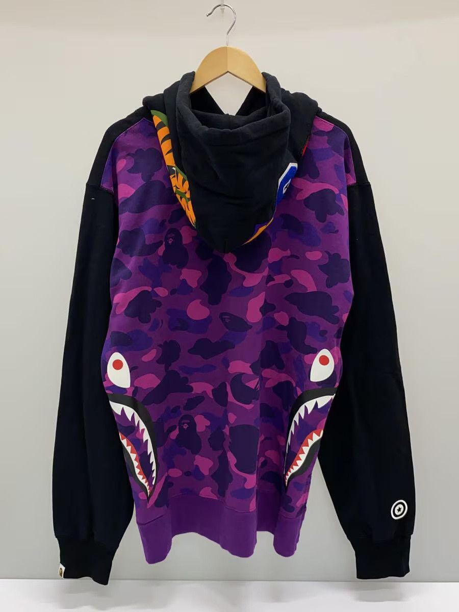 A Bathing Ape Cotton Parka Black