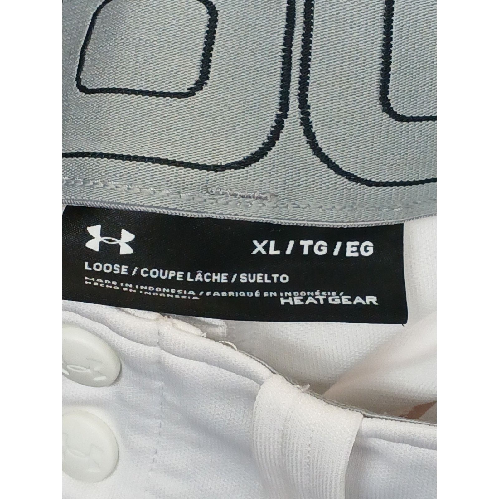 Under Armour Under Armour (XL) White Red Pin Stripe Sports Stretch Pants Size US 36 / EU 52 - 10 Thumbnail