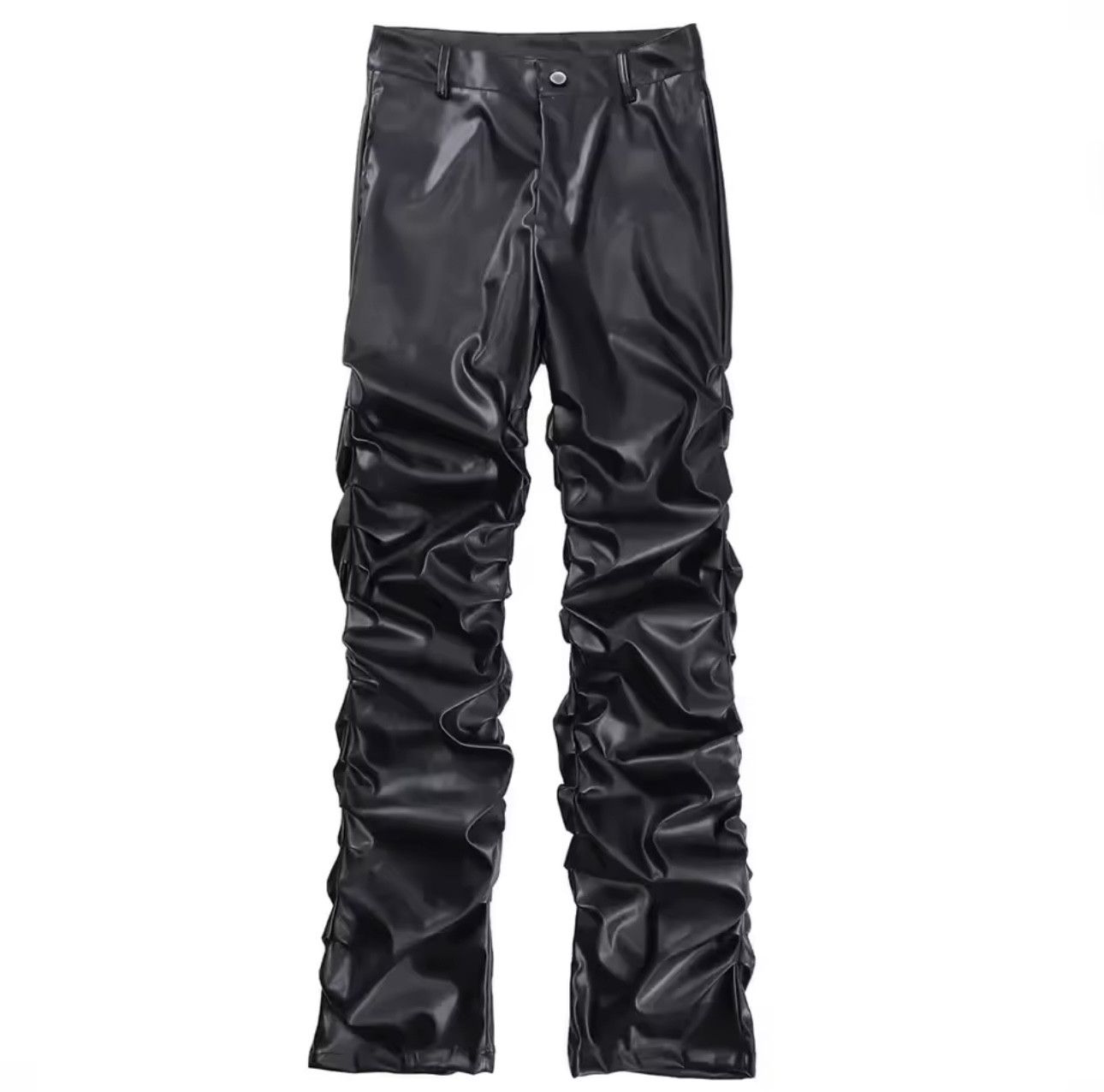 Leather Street Wear Faux Leather Pants Size US 31 - 6 Thumbnail
