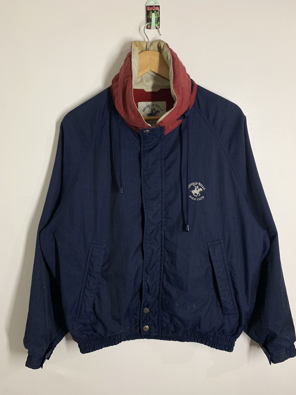 Beverly Hills Polo Club × Vintage 🔥 Vintage Beverly Hills Polo Club Fullzip Jacket Size US L / EU 52-54 / 3 - 1 Thumbnail