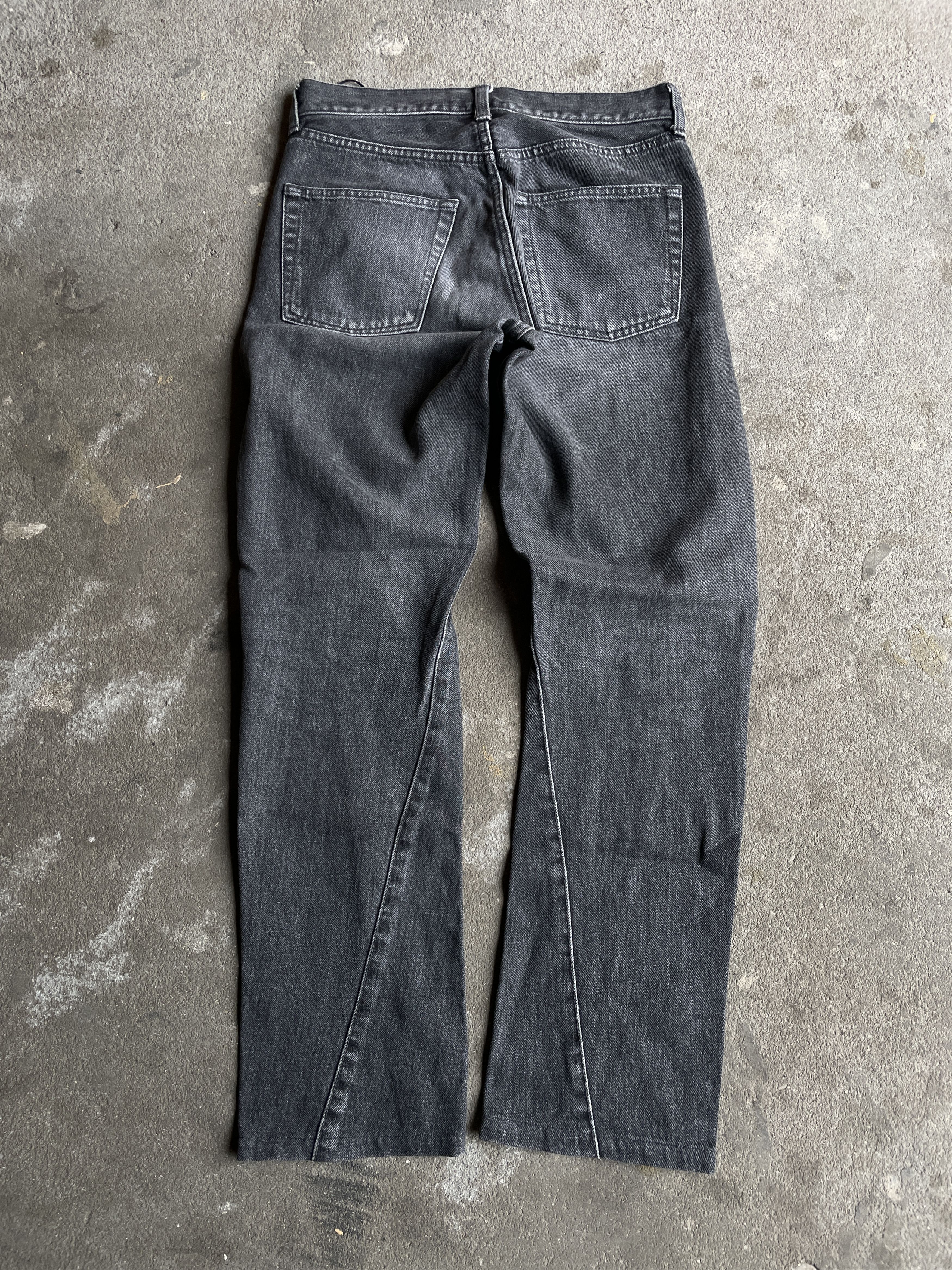 Affliction × Balenciaga Balenciaga Washed Faded Jeans Size US 26 / EU 42 - 7 Thumbnail